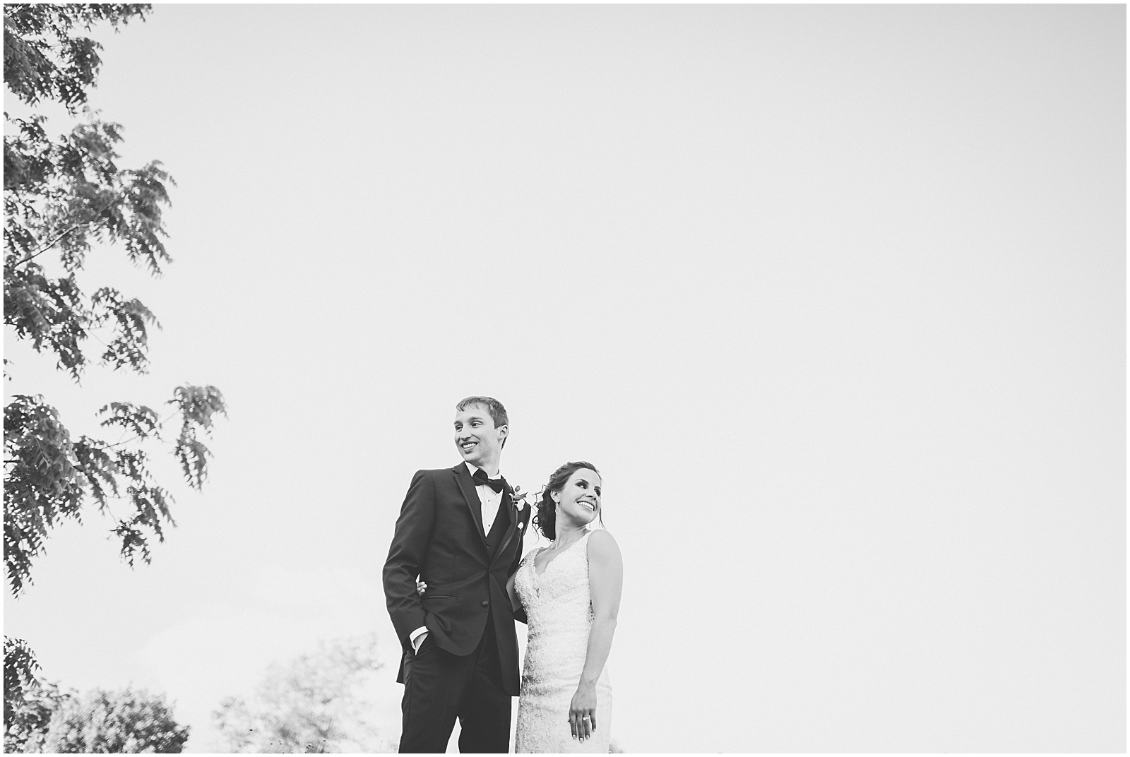 Marybeth and Ryan's dusty blue & greenery wedding at The Odyssey in Tinley Park with Chicago wedding photographer Kara Evans Photographer.