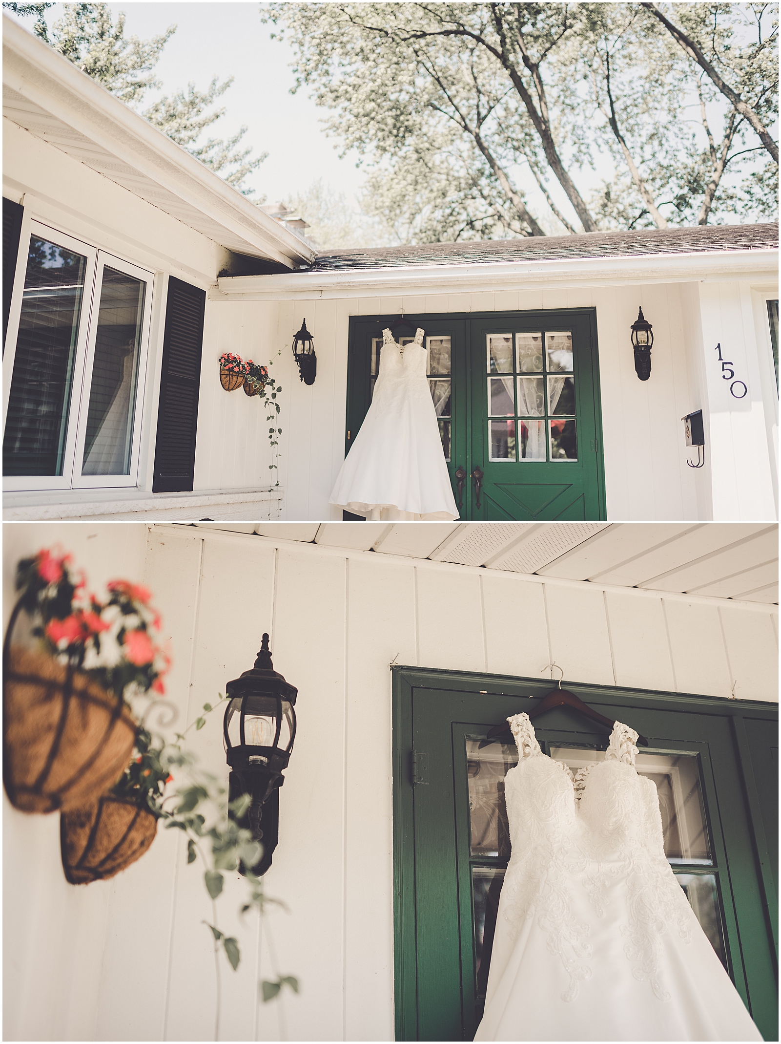 Melissa and Adam's classic summer wedding day at the Hyatt Lodge in Oak Brook with Chicagoland wedding photographer Kara Evans Photographer.