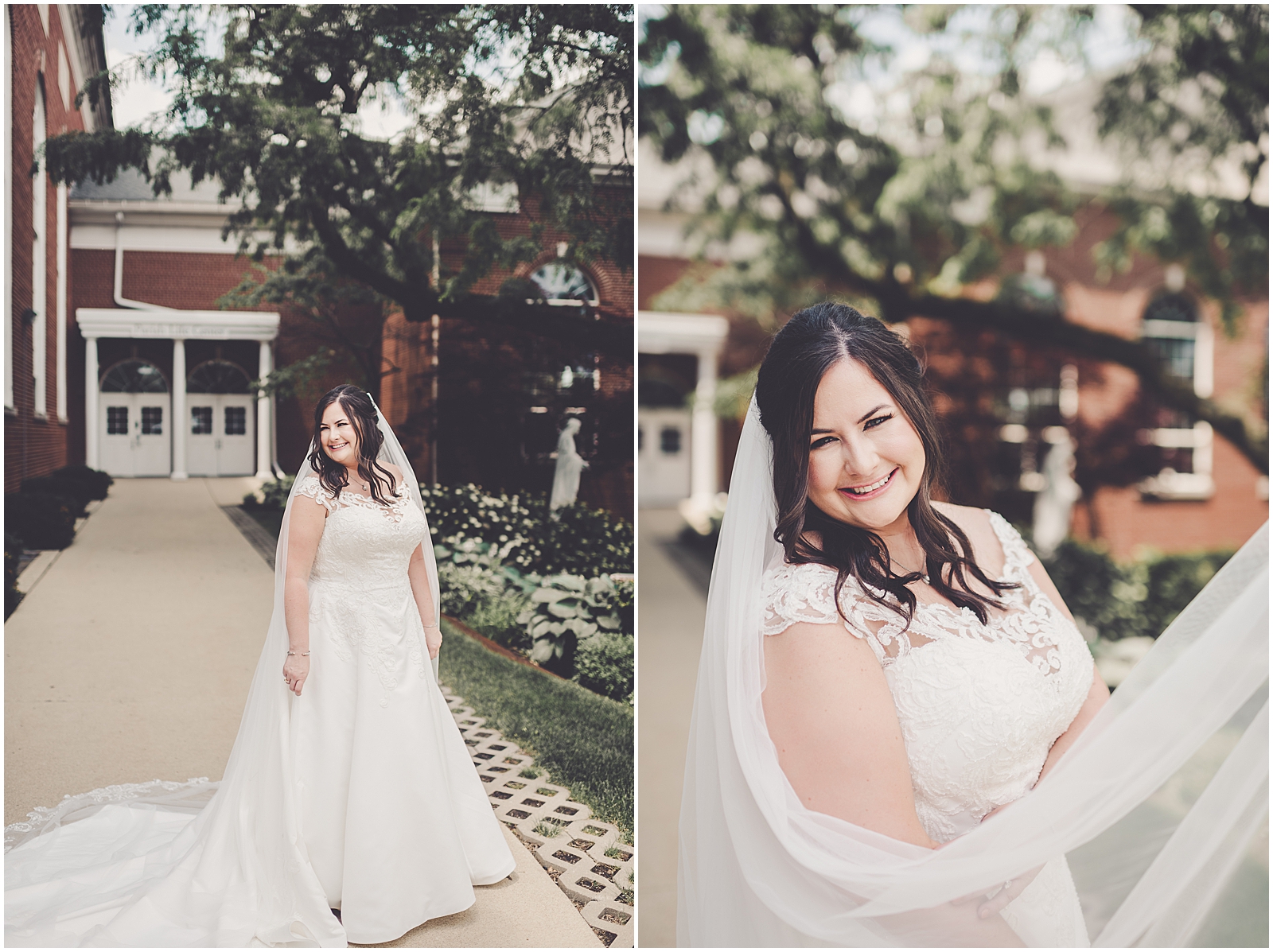 Melissa and Adam's classic summer wedding day at the Hyatt Lodge in Oak Brook with Chicagoland wedding photographer Kara Evans Photographer.