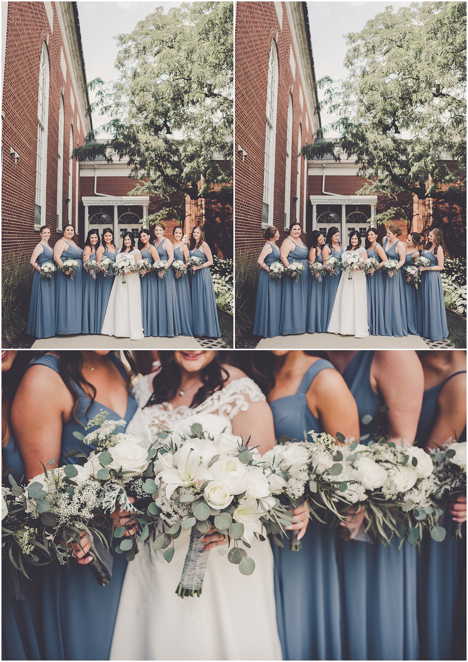 Melissa and Adam's classic summer wedding day at the Hyatt Lodge in Oak Brook with Chicagoland wedding photographer Kara Evans Photographer.
