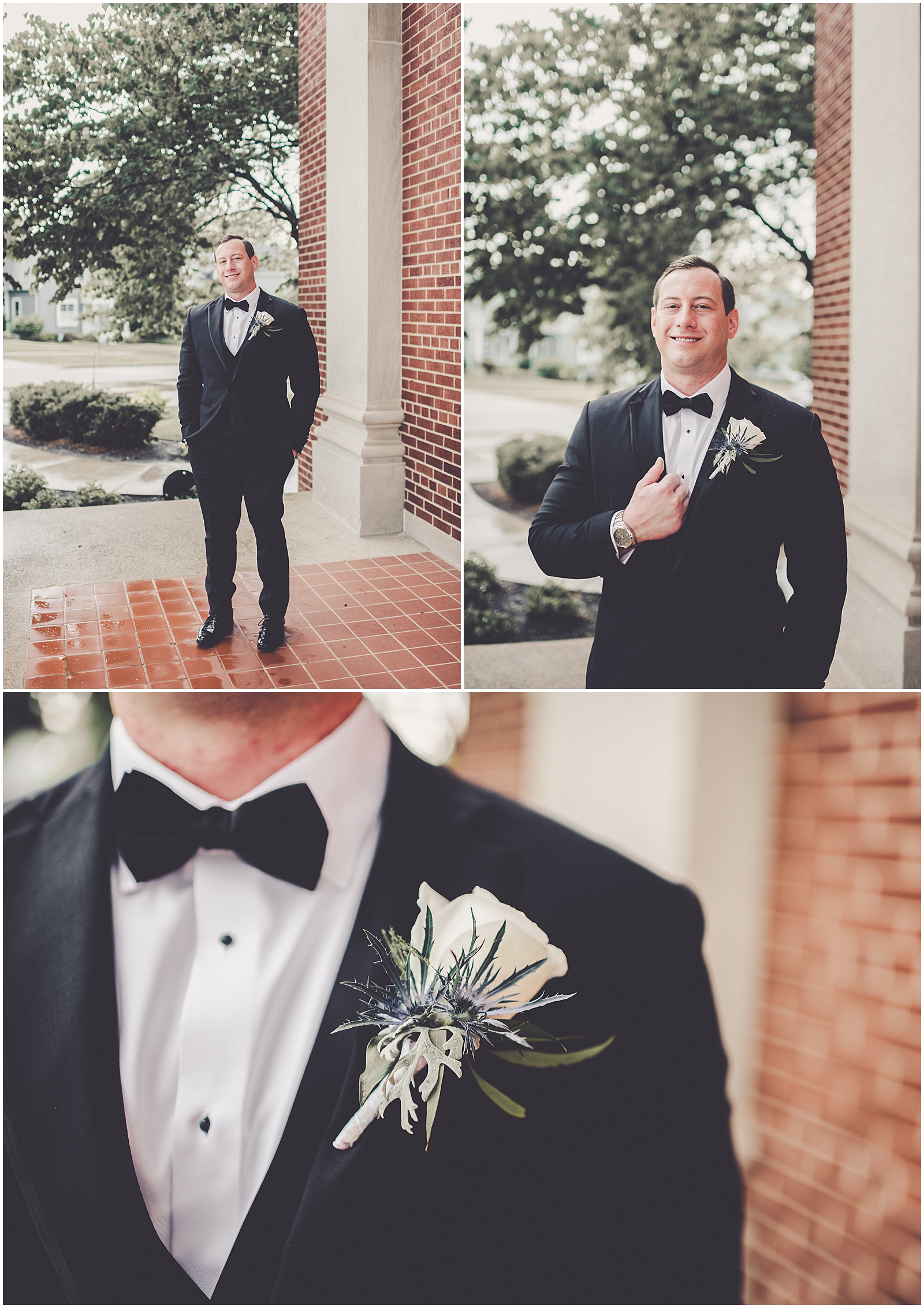 Melissa and Adam's classic summer wedding day at the Hyatt Lodge in Oak Brook with Chicagoland wedding photographer Kara Evans Photographer.