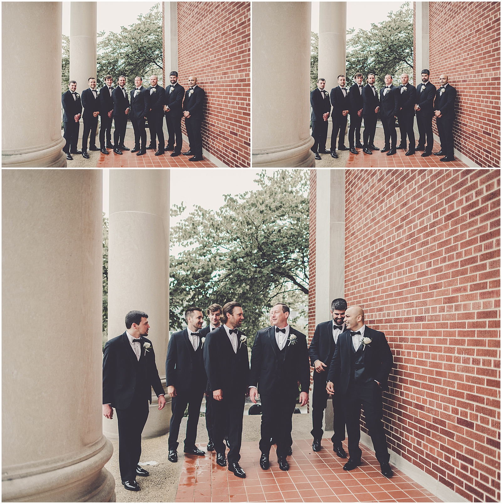 Melissa and Adam's classic summer wedding day at the Hyatt Lodge in Oak Brook with Chicagoland wedding photographer Kara Evans Photographer.