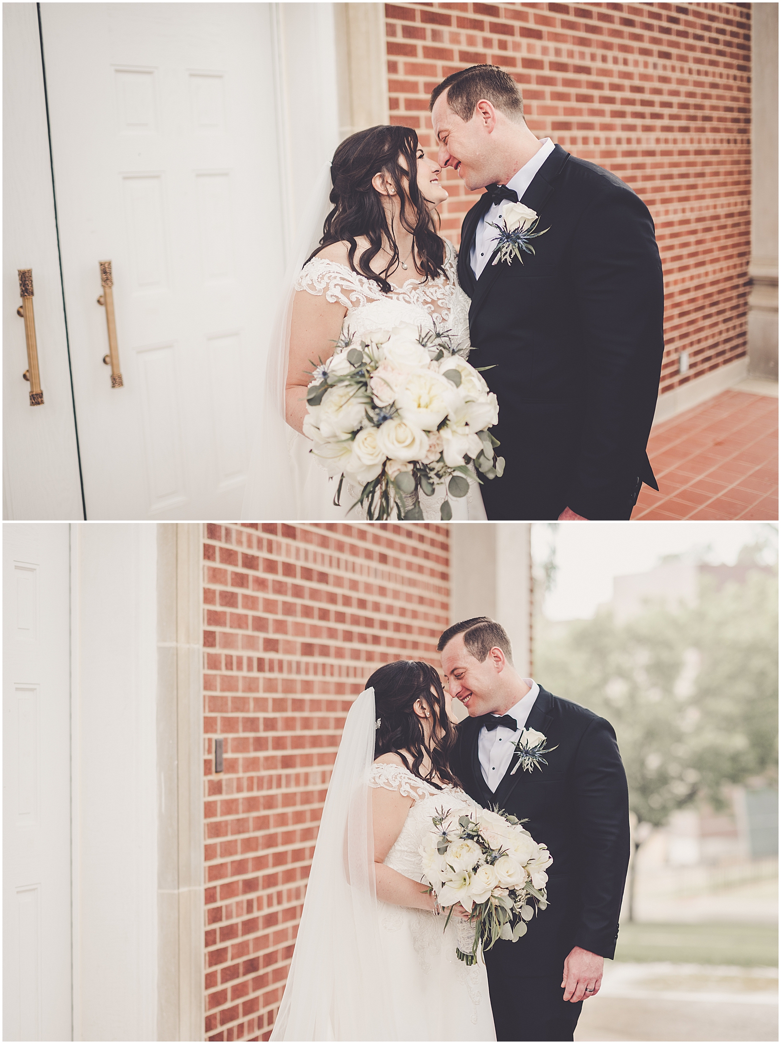 Melissa and Adam's classic summer wedding day at the Hyatt Lodge in Oak Brook with Chicagoland wedding photographer Kara Evans Photographer.