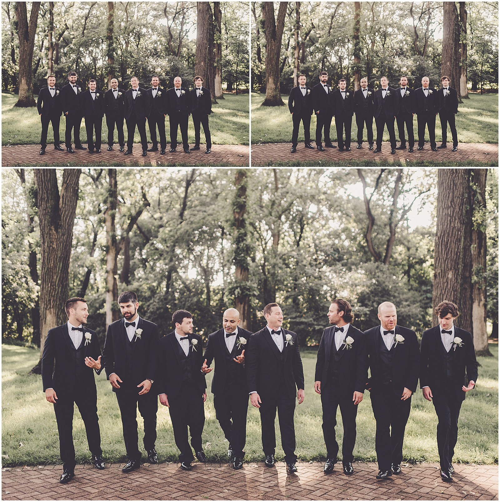 Melissa and Adam's classic summer wedding day at the Hyatt Lodge in Oak Brook with Chicagoland wedding photographer Kara Evans Photographer.