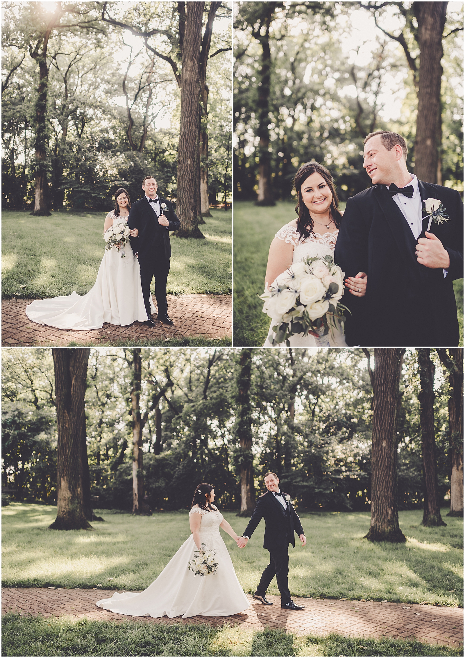 Melissa and Adam's classic summer wedding day at the Hyatt Lodge in Oak Brook with Chicagoland wedding photographer Kara Evans Photographer.