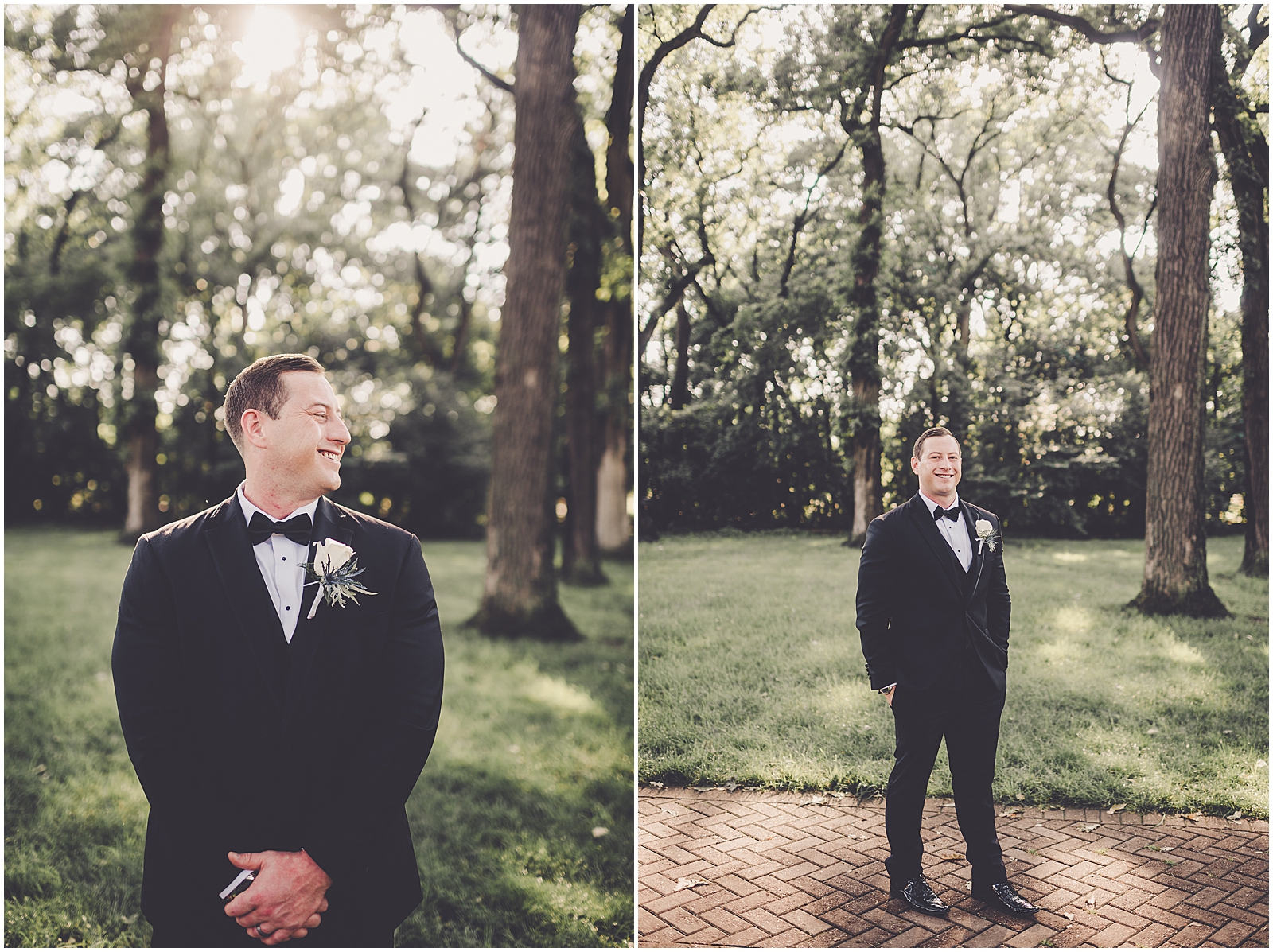 Melissa and Adam's classic summer wedding day at the Hyatt Lodge in Oak Brook with Chicagoland wedding photographer Kara Evans Photographer.