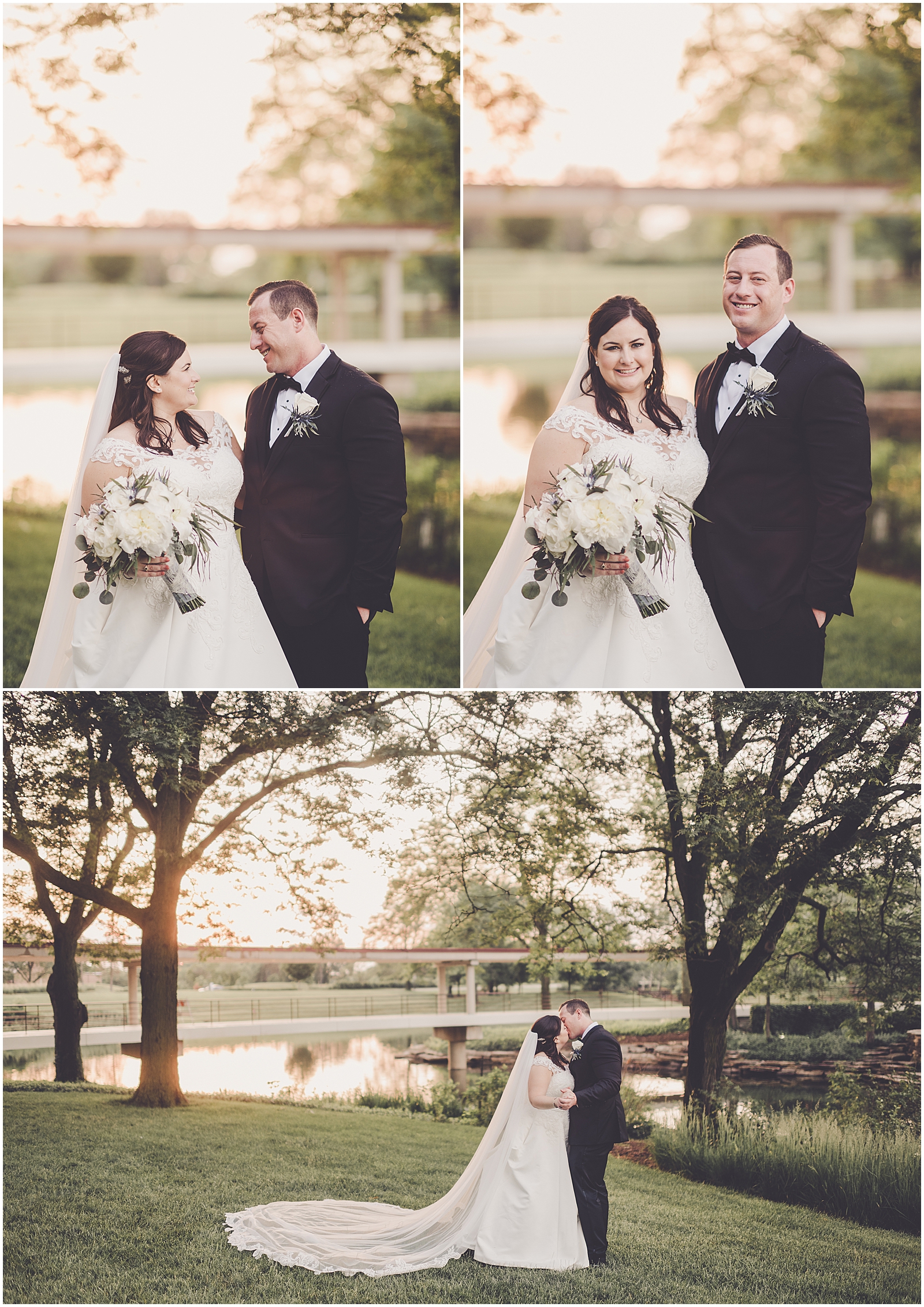 Melissa and Adam's classic summer wedding day at the Hyatt Lodge in Oak Brook with Chicagoland wedding photographer Kara Evans Photographer.