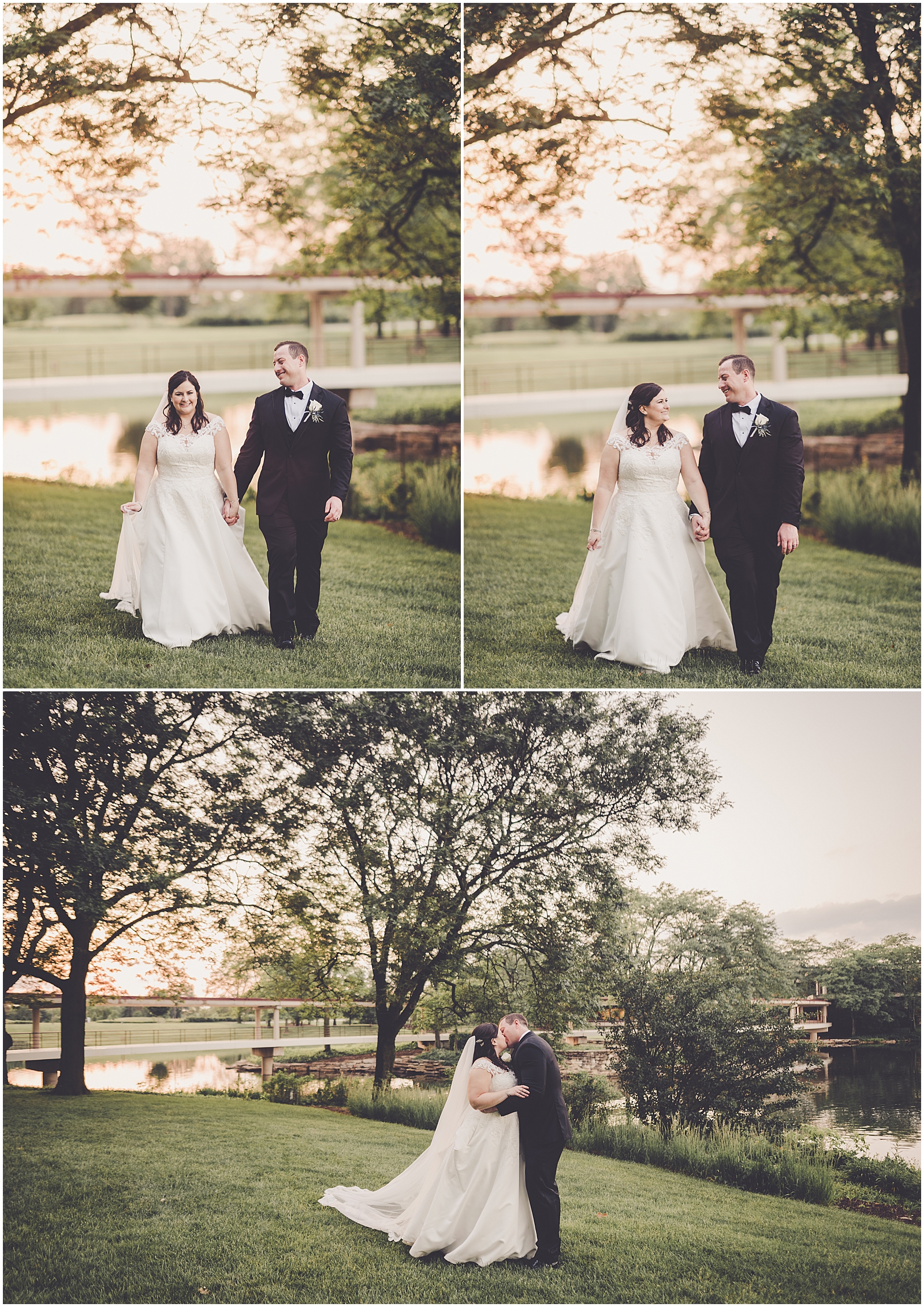 Melissa and Adam's classic summer wedding day at the Hyatt Lodge in Oak Brook with Chicagoland wedding photographer Kara Evans Photographer.