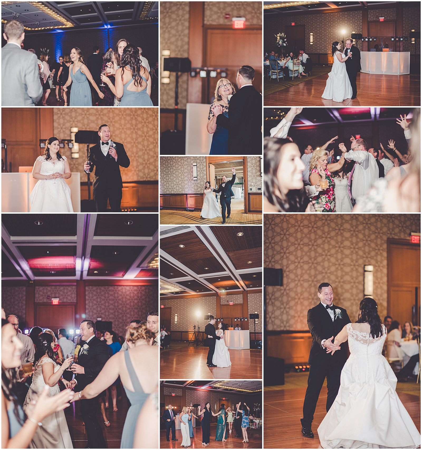 Melissa and Adam's classic summer wedding day at the Hyatt Lodge in Oak Brook with Chicagoland wedding photographer Kara Evans Photographer.
