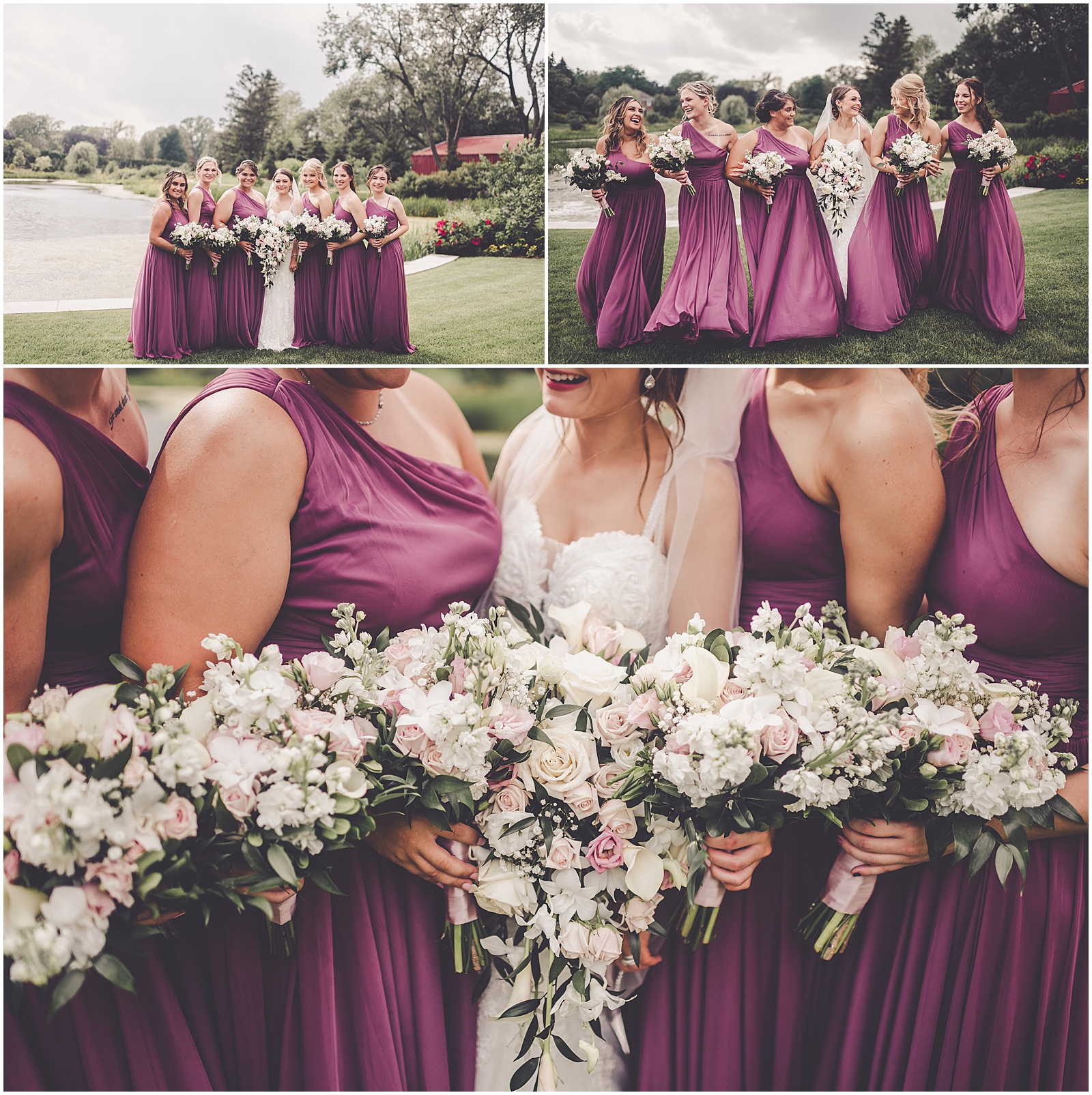 Kelsey and Justin's classic summer Gaslite Manor Banquets wedding in Aurora with Chicagoland wedding photographer Kara Evans Photographer.