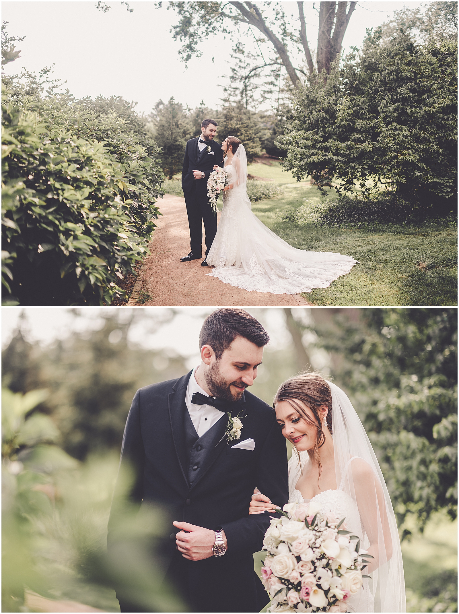 Kelsey and Justin's classic summer Gaslite Manor Banquets wedding in Aurora with Chicagoland wedding photographer Kara Evans Photographer.