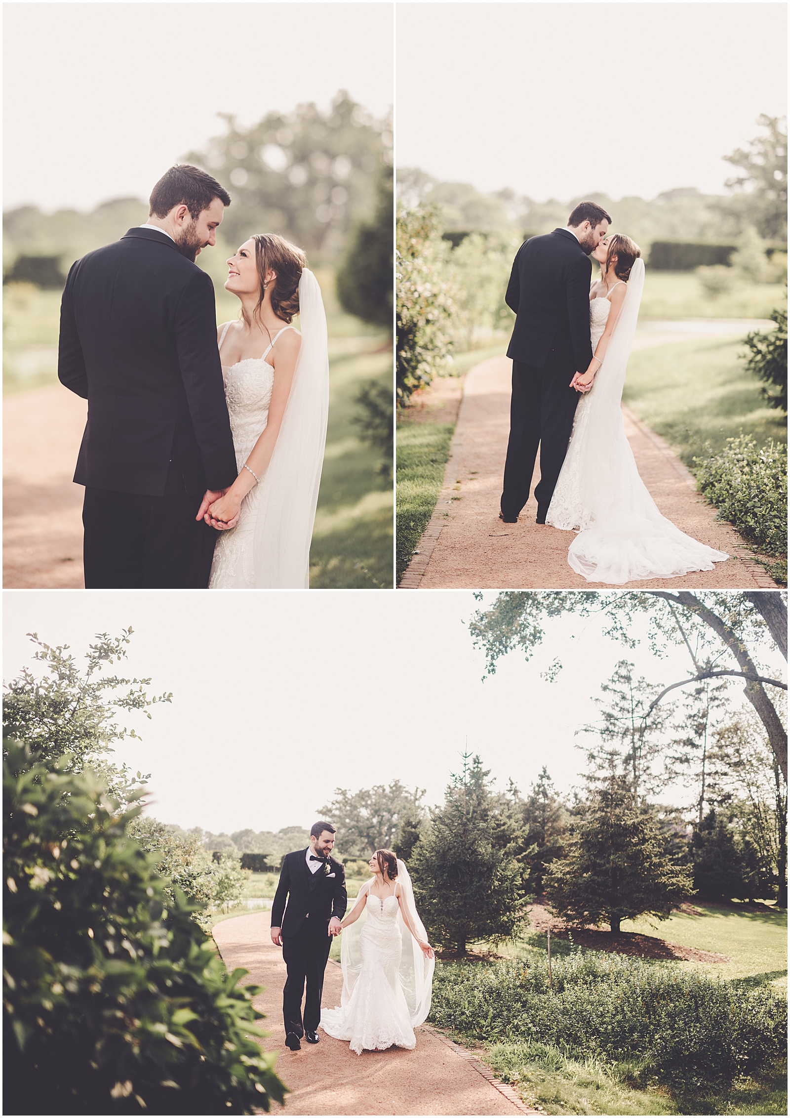 Kelsey and Justin's classic summer Gaslite Manor Banquets wedding in Aurora with Chicagoland wedding photographer Kara Evans Photographer.