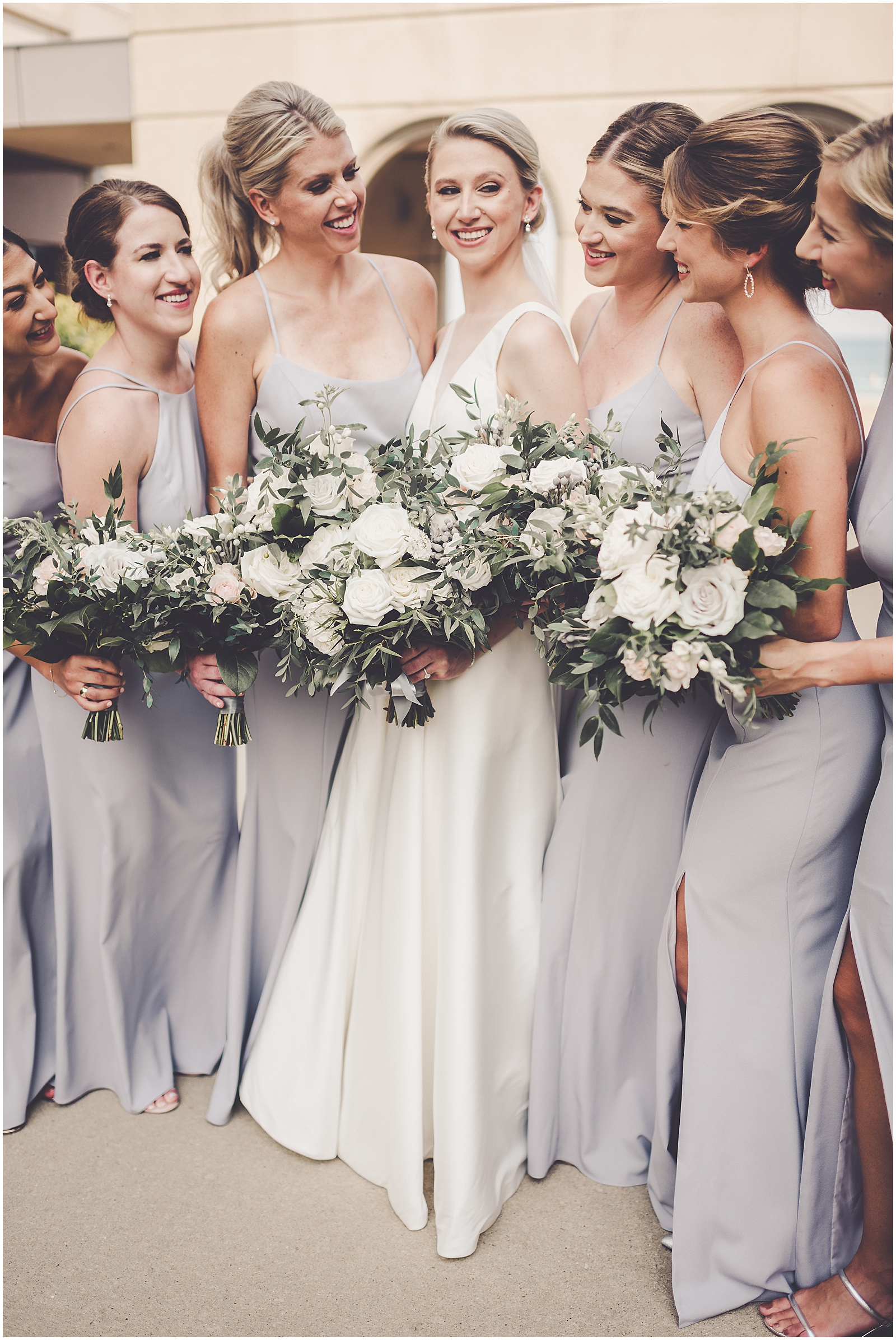 Jill and Ryan's elegant Loyola University & Chicago History Museum wedding day with Chicagoland wedding photographer Kara Evans Photographer.