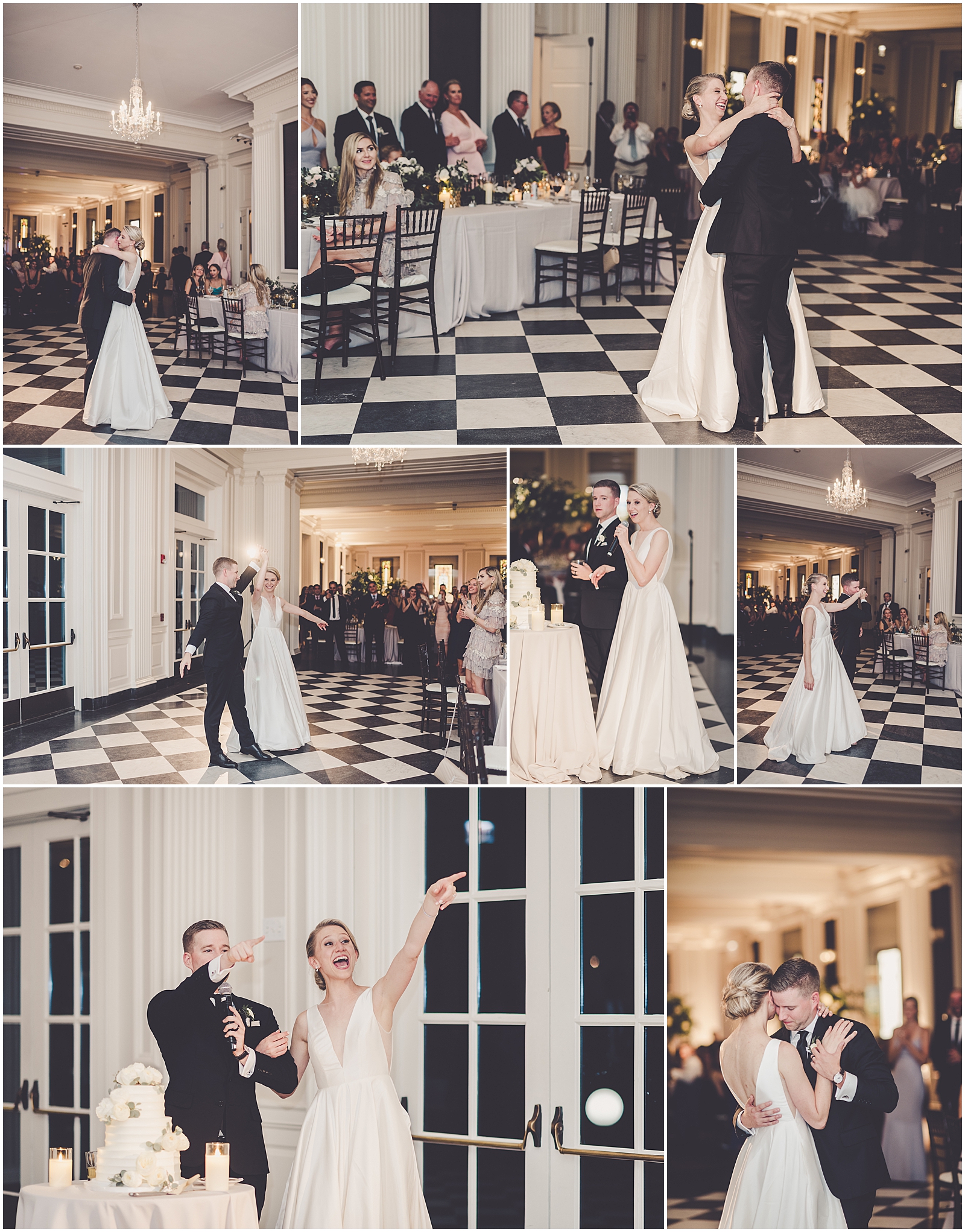 Jill and Ryan's elegant Loyola University & Chicago History Museum wedding day with Chicagoland wedding photographer Kara Evans Photographer.