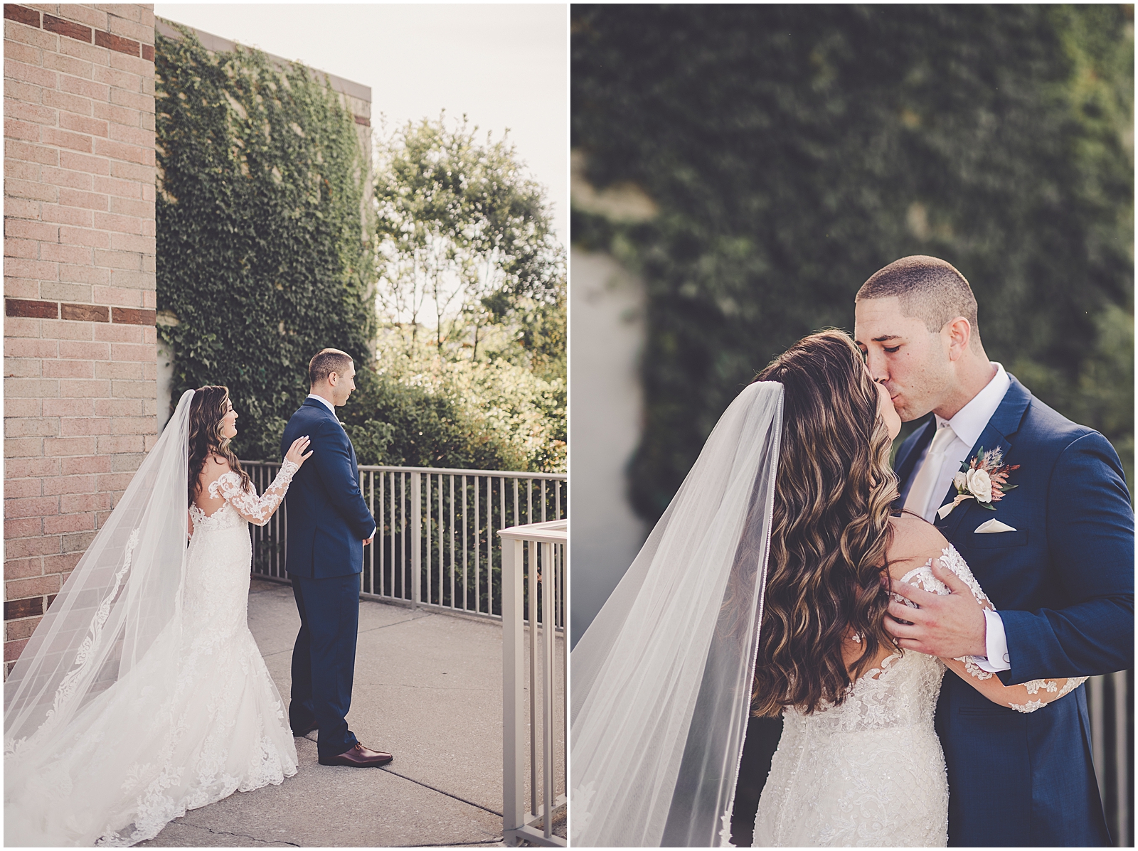 Romantic boho Eaglewood Resort & Spa wedding in Itasca, Illinois with Chicagoland wedding photographer Kara Evans Photographer.