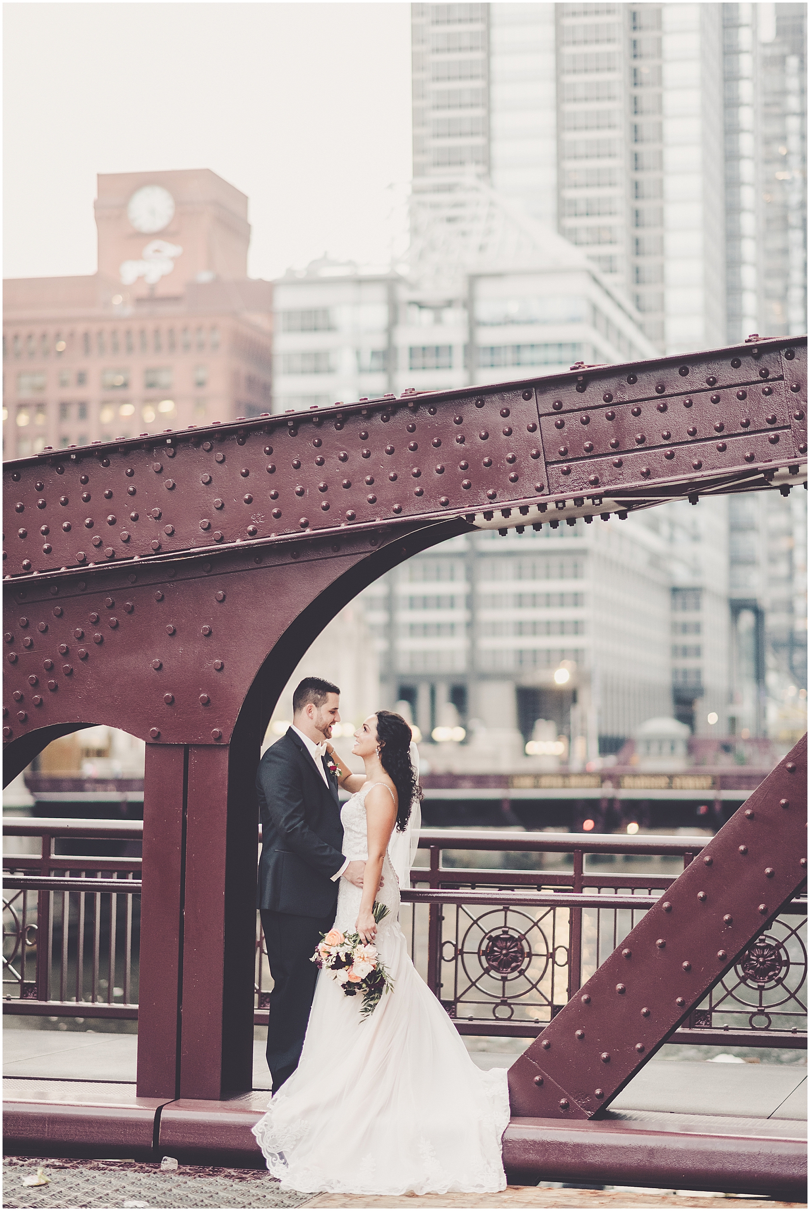 Julie and Paul's romantic Kimpton Gray wedding day in Chicago, Illinois with Chicagoland wedding photographer Kara Evans Photographer.