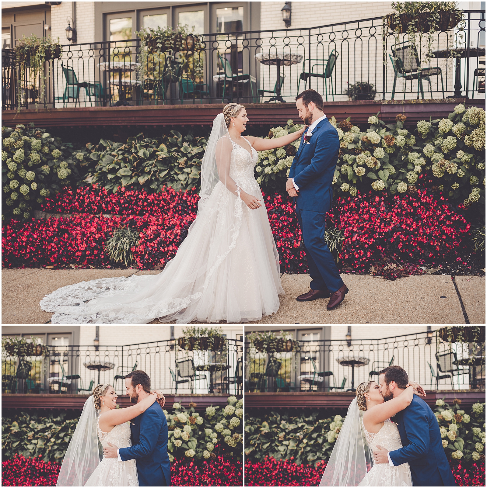 Catherine & Garrett's Anheuser-Busch and Clayton Plaza Hotel wedding in St. Louis with Chicagoland photographer Kara Evans Photographer.