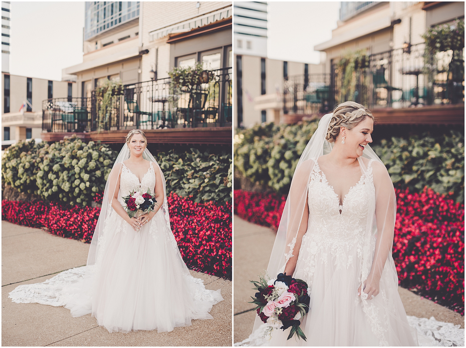 Catherine & Garrett's Anheuser-Busch and Clayton Plaza Hotel wedding in St. Louis with Chicagoland photographer Kara Evans Photographer.