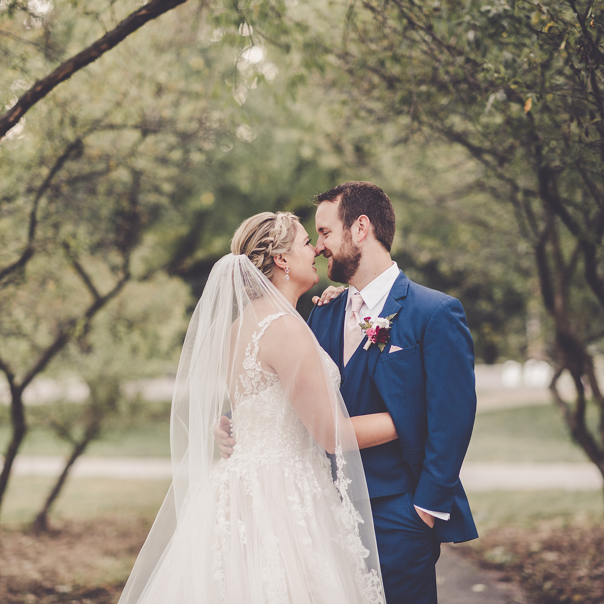 Catherine & Garrett's Anheuser-Busch and Clayton Plaza Hotel wedding in St. Louis with Chicagoland photographer Kara Evans Photographer.