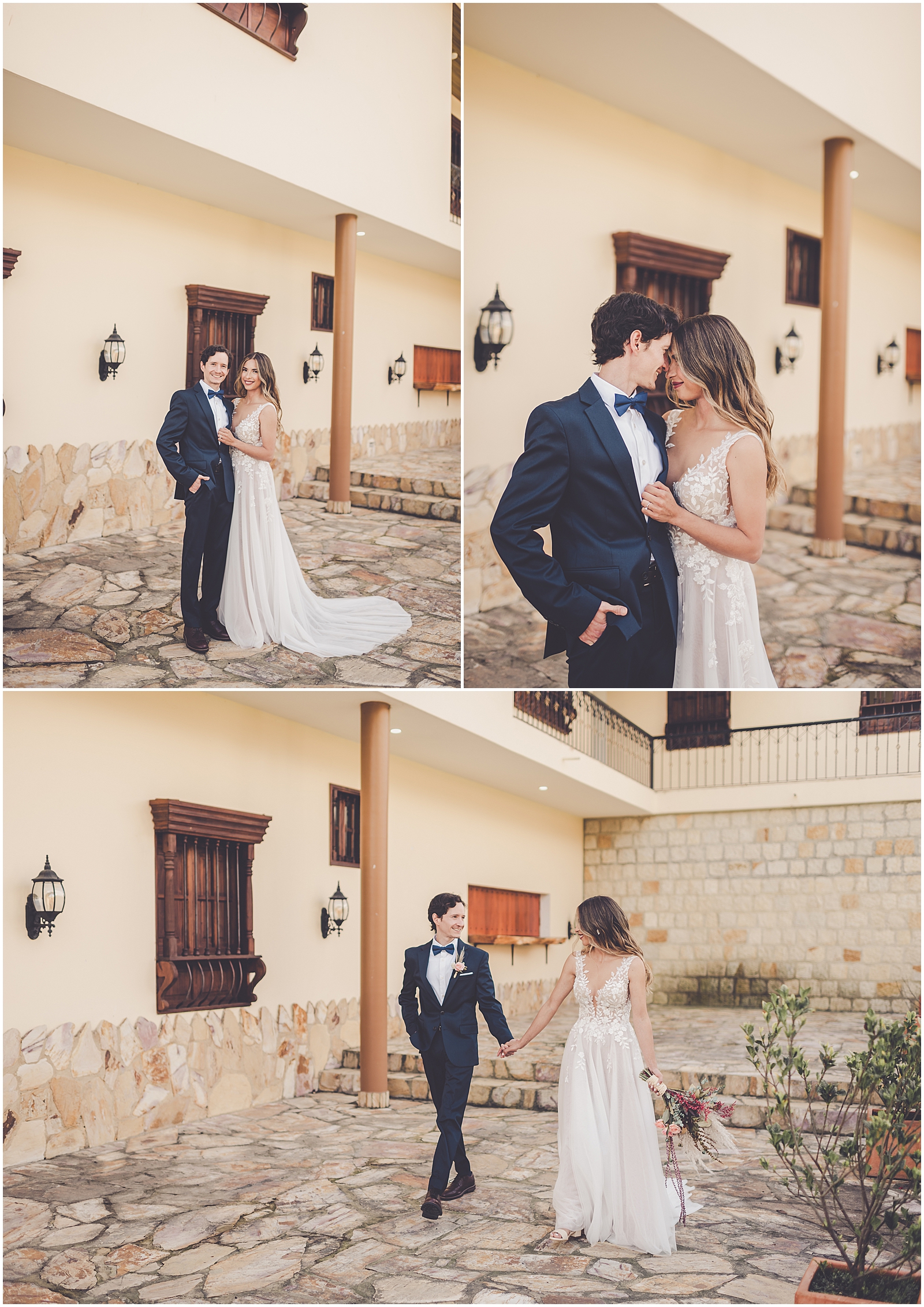 Maria Paula and Mauricio's romantic wedding at Hacienda San Sebastian Rosal in Colombia with Chicago photographer Kara Evans Photographer.