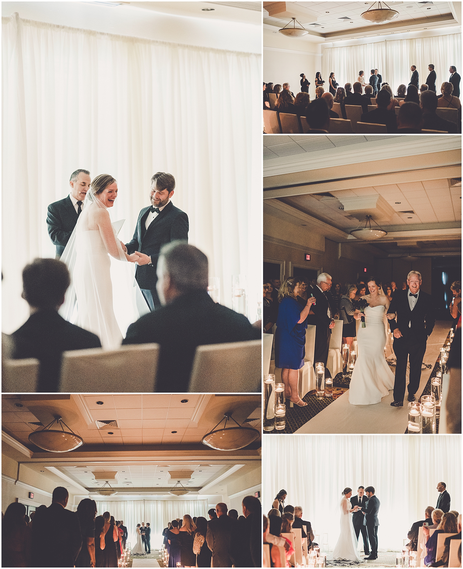 Annie and Virgil's wedding at The Seelbach Hilton in Louisville, Kentucky with Chicagoland wedding photographer Kara Evans Photographer.