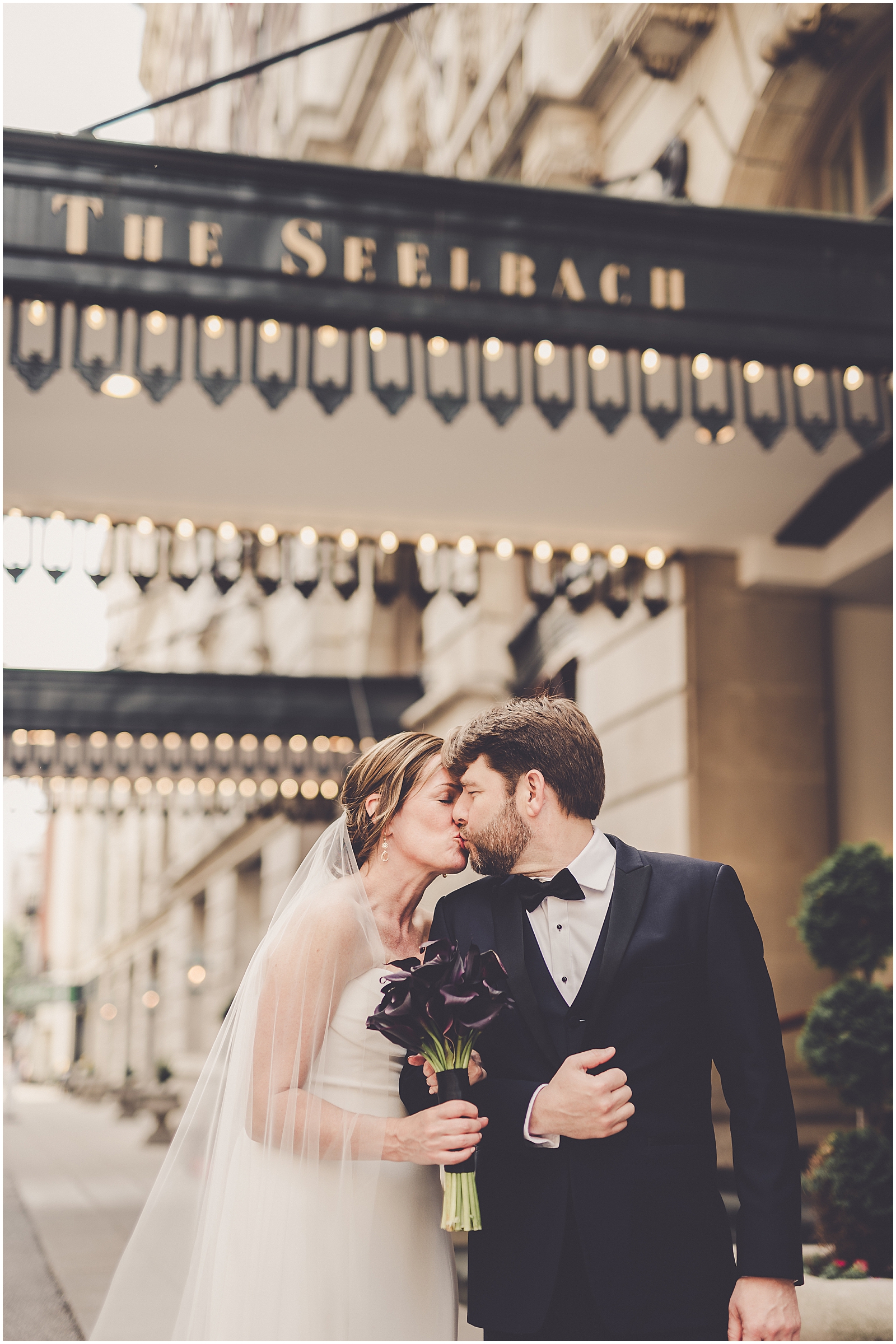 Annie and Virgil's wedding at The Seelbach Hilton in Louisville, Kentucky with Chicagoland wedding photographer Kara Evans Photographer.