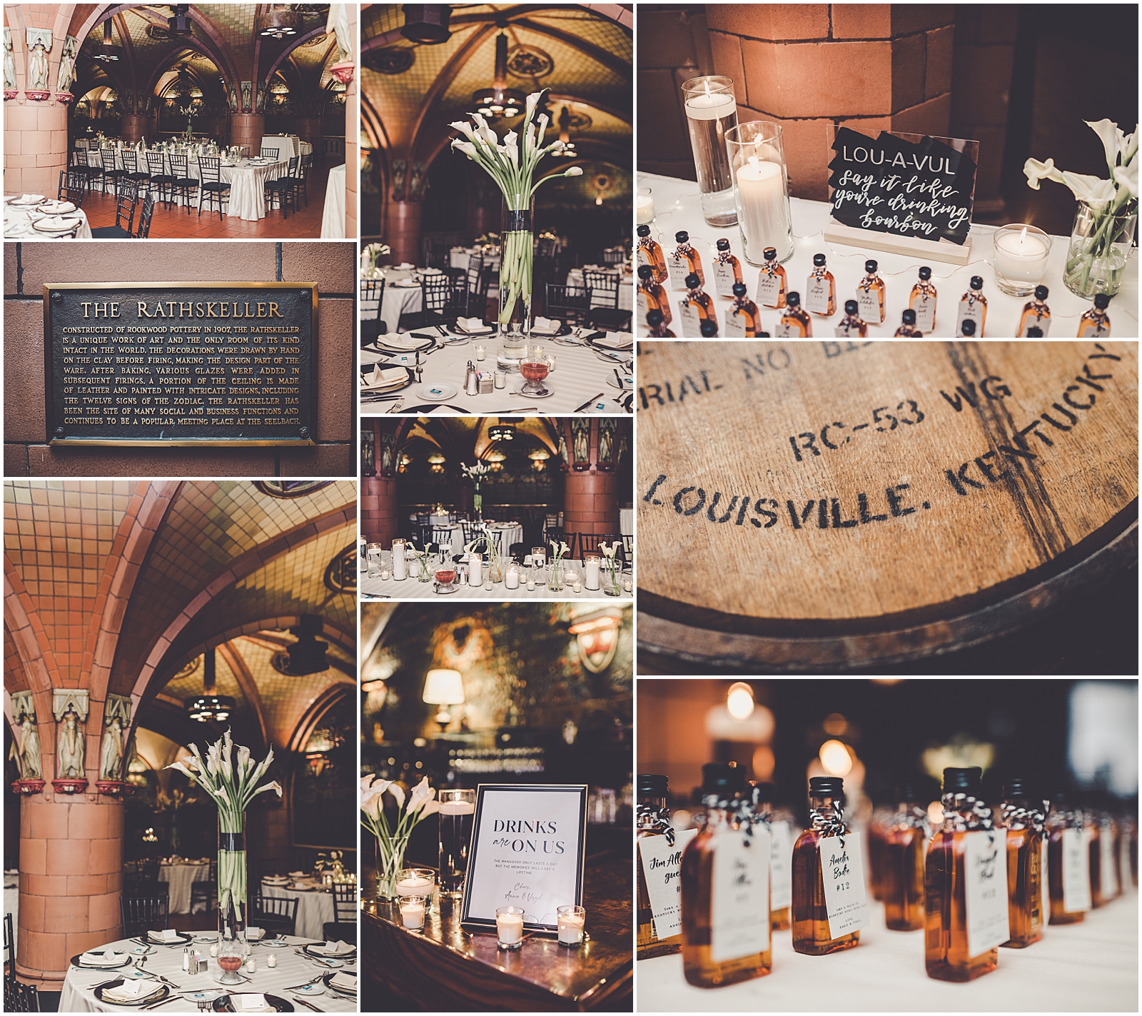 Annie and Virgil's wedding at The Seelbach Hilton in Louisville, Kentucky with Chicagoland wedding photographer Kara Evans Photographer.