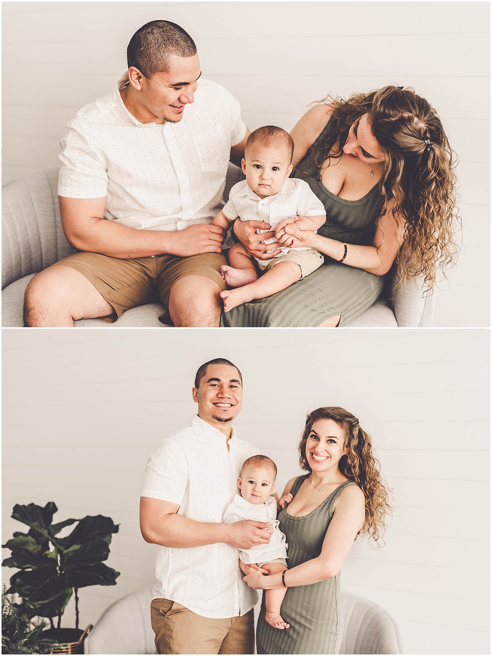 Milestone studio photographer at Studio 388 in Kankakee with Chicagoland & Kankakee County family photographer Kara Evans Photographer.