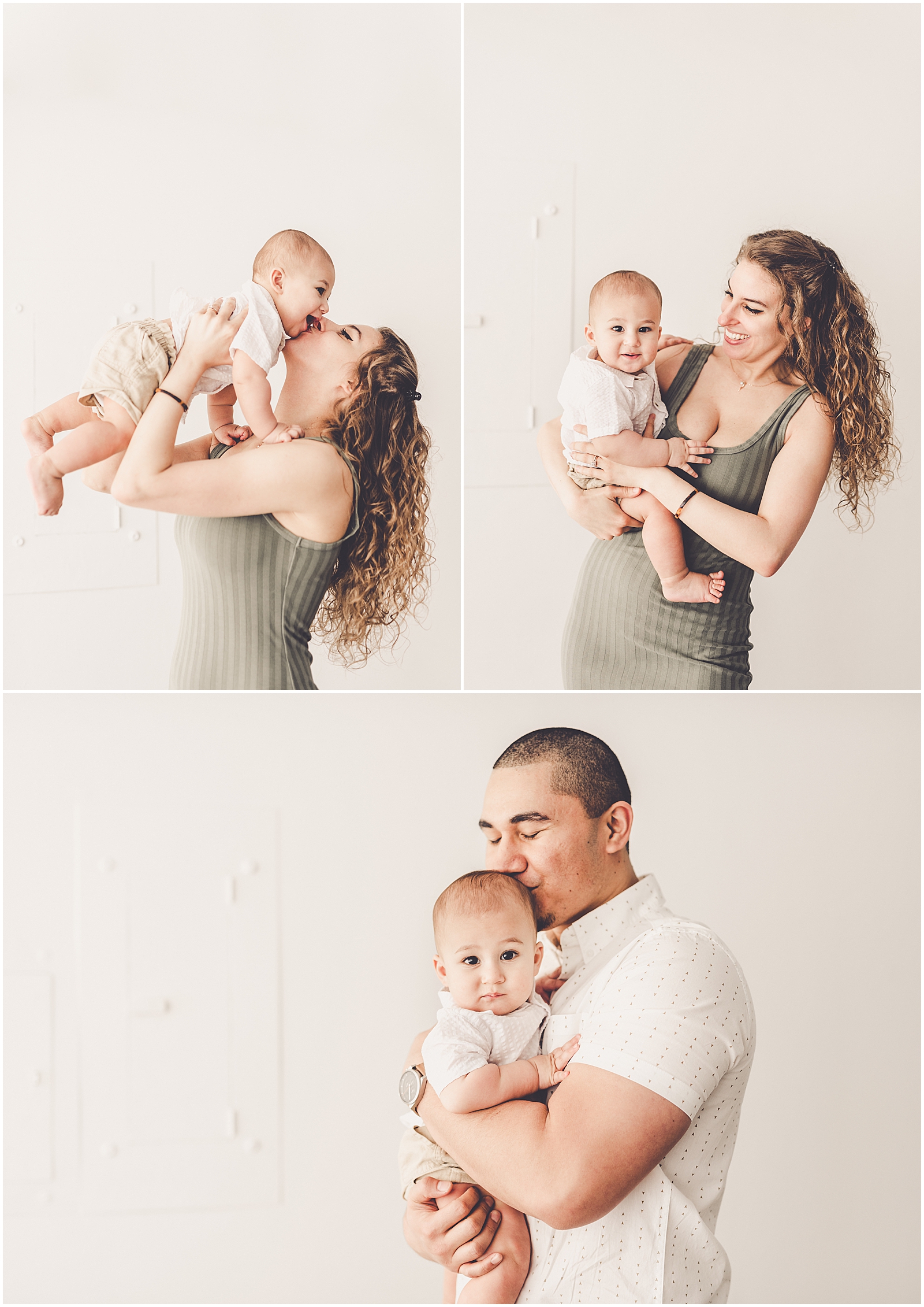 Milestone studio photographer at Studio 388 in Kankakee with Chicagoland & Kankakee County family photographer Kara Evans Photographer.