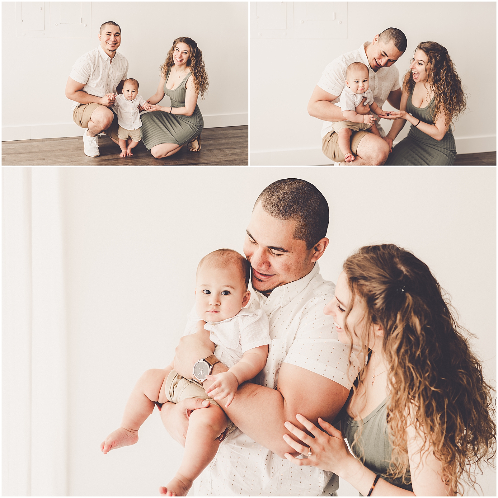 Milestone studio photographer at Studio 388 in Kankakee with Chicagoland & Kankakee County family photographer Kara Evans Photographer.