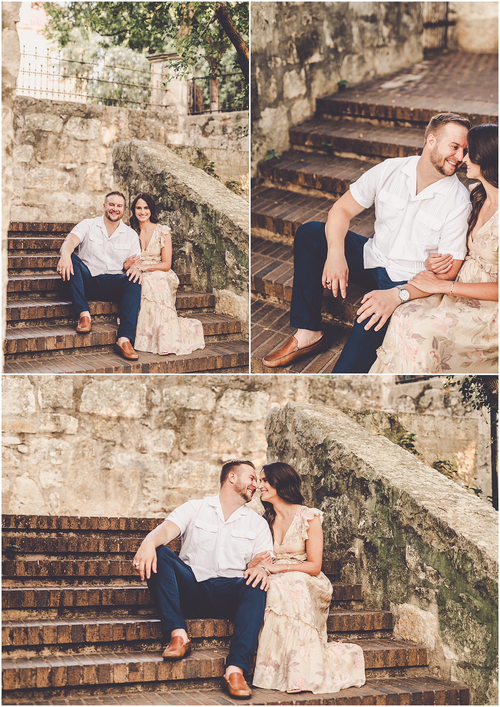 San Antonio riverwalk photo session with the Polczynski family and Chicagoland wedding photographer Kara Evans Photographer.