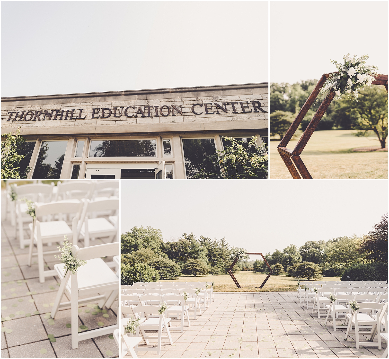 Tracy and Dan's summer Morton Arboretum wedding day with Chicagoland wedding photographer Kara Evans Photographer.