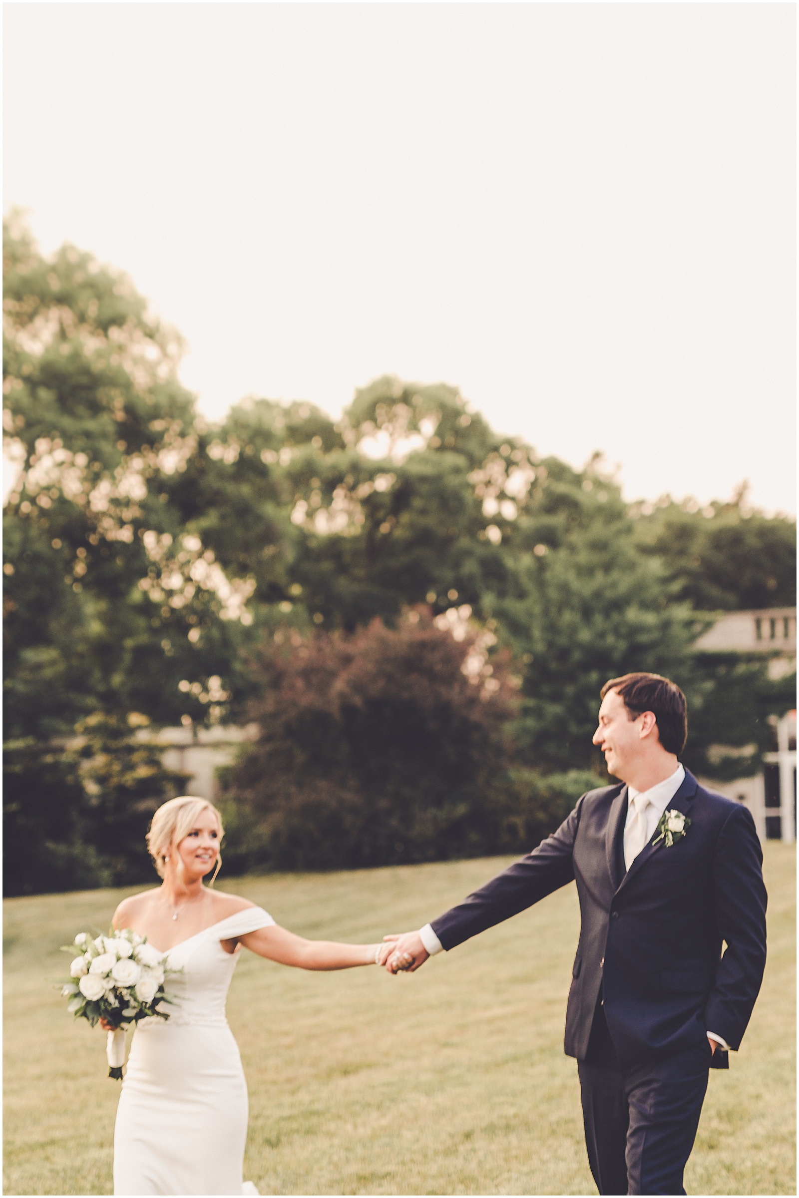 Tracy and Dan's summer Morton Arboretum wedding day with Chicagoland wedding photographer Kara Evans Photographer.