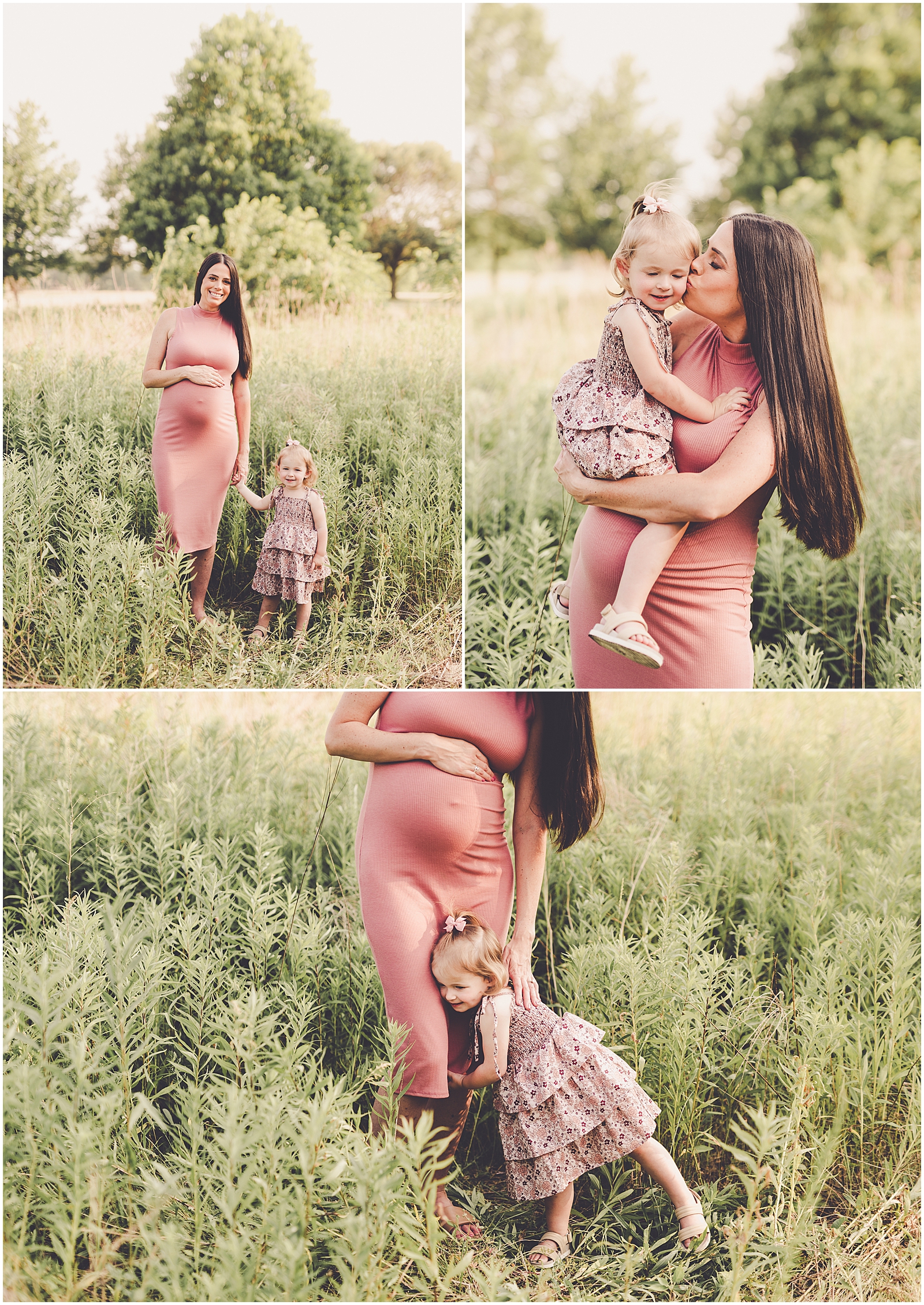 Summer Perry Farm family photos in Bourbonnais with the McGinnis family and Bourbonnais family photographer Kara Evans Photographer.