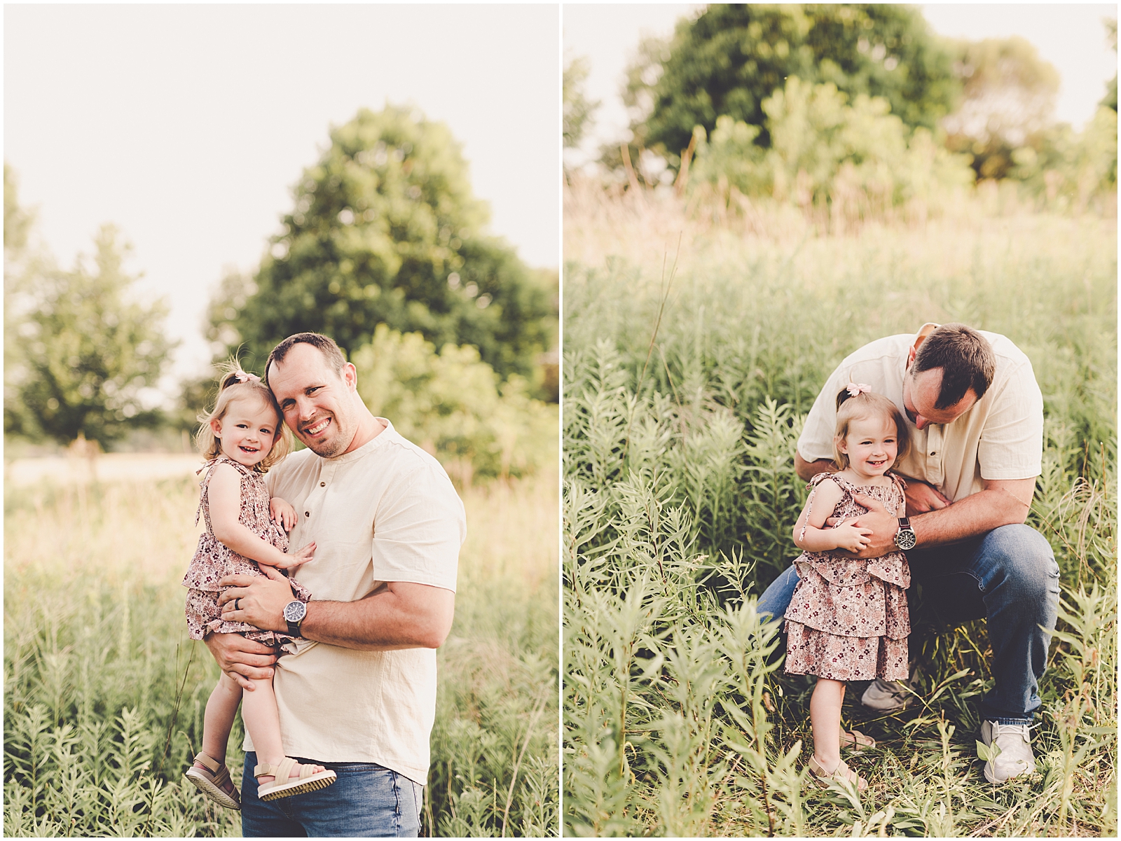 Summer Perry Farm family photos in Bourbonnais with the McGinnis family and Bourbonnais family photographer Kara Evans Photographer.