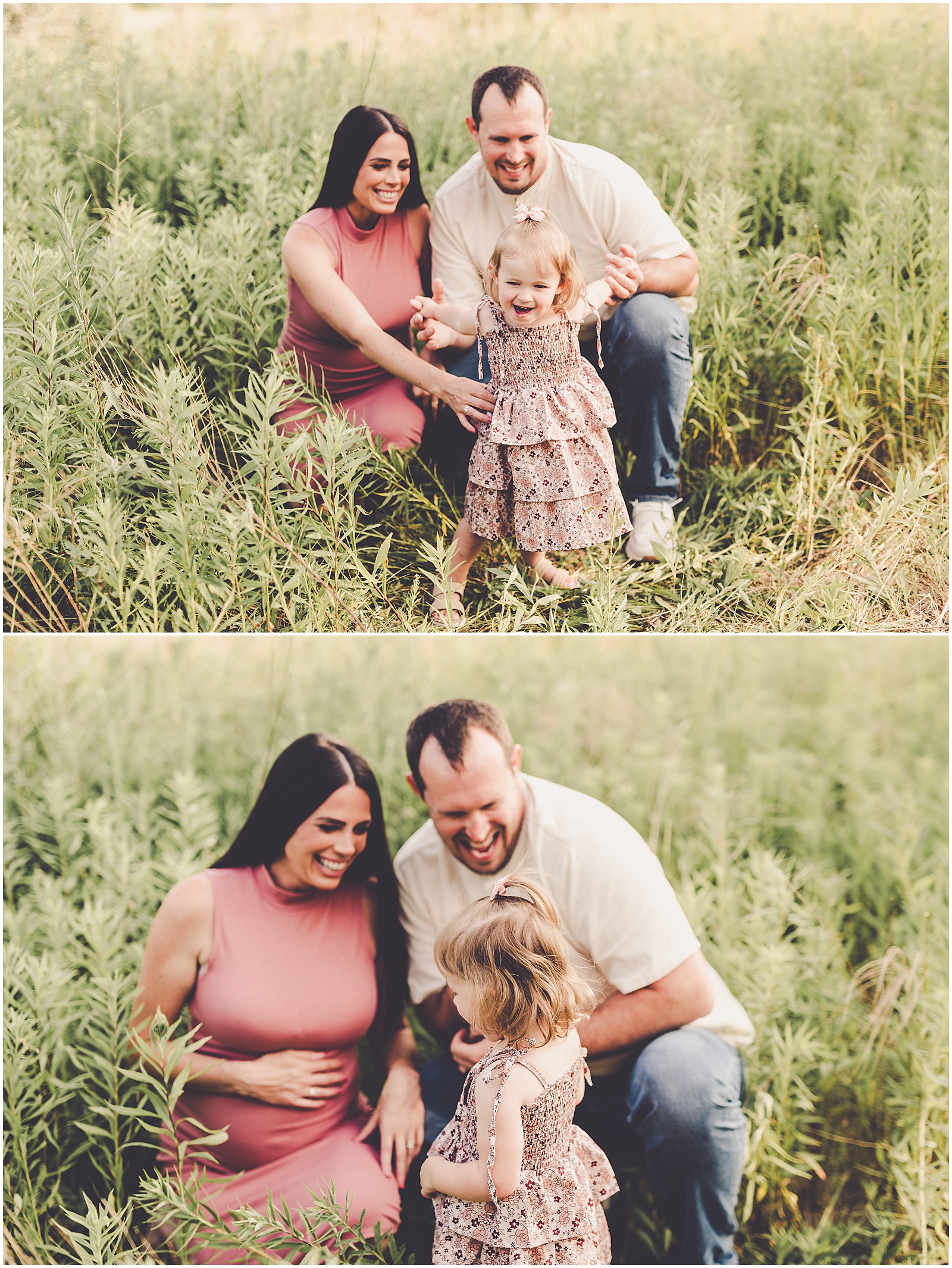 Summer Perry Farm family photos in Bourbonnais with the McGinnis family and Bourbonnais family photographer Kara Evans Photographer.