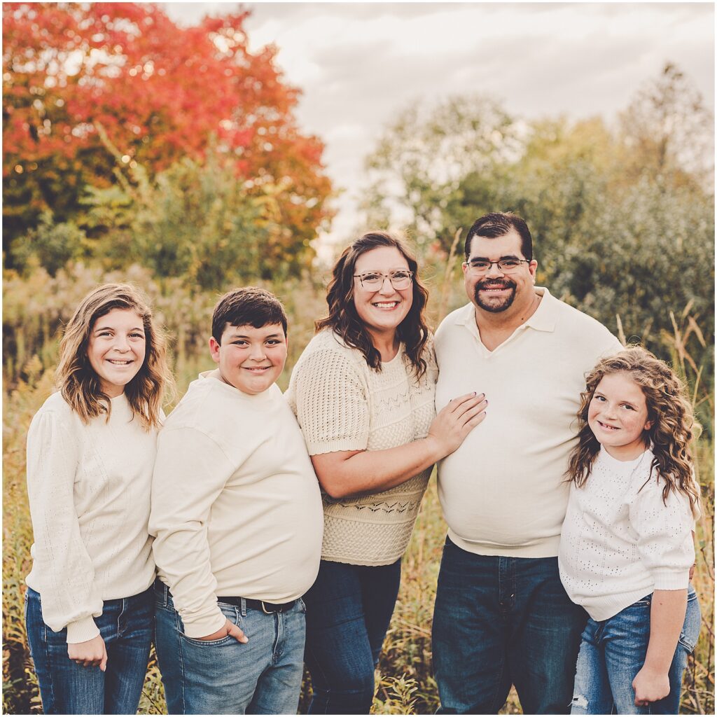 Fall Bourbonnais Family Photographer | The Rasmussen Family - Kara ...