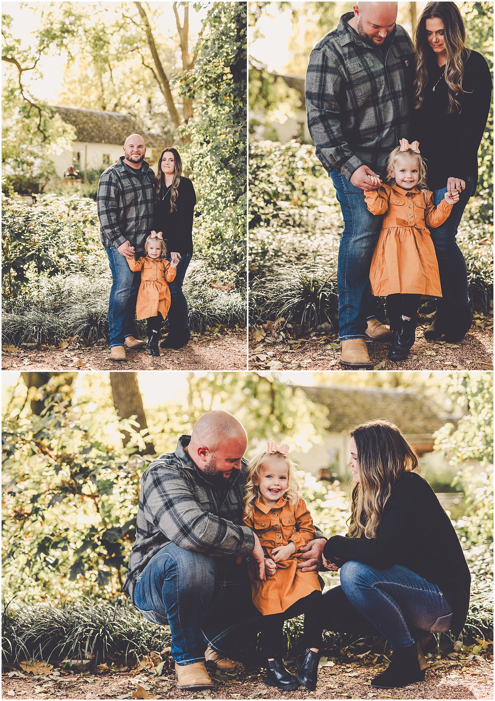 Fall mini sessions at Small Memorial Park in Kankakee with Bourbonnais and Kankakee County family photographer Kara Evans Photographer.