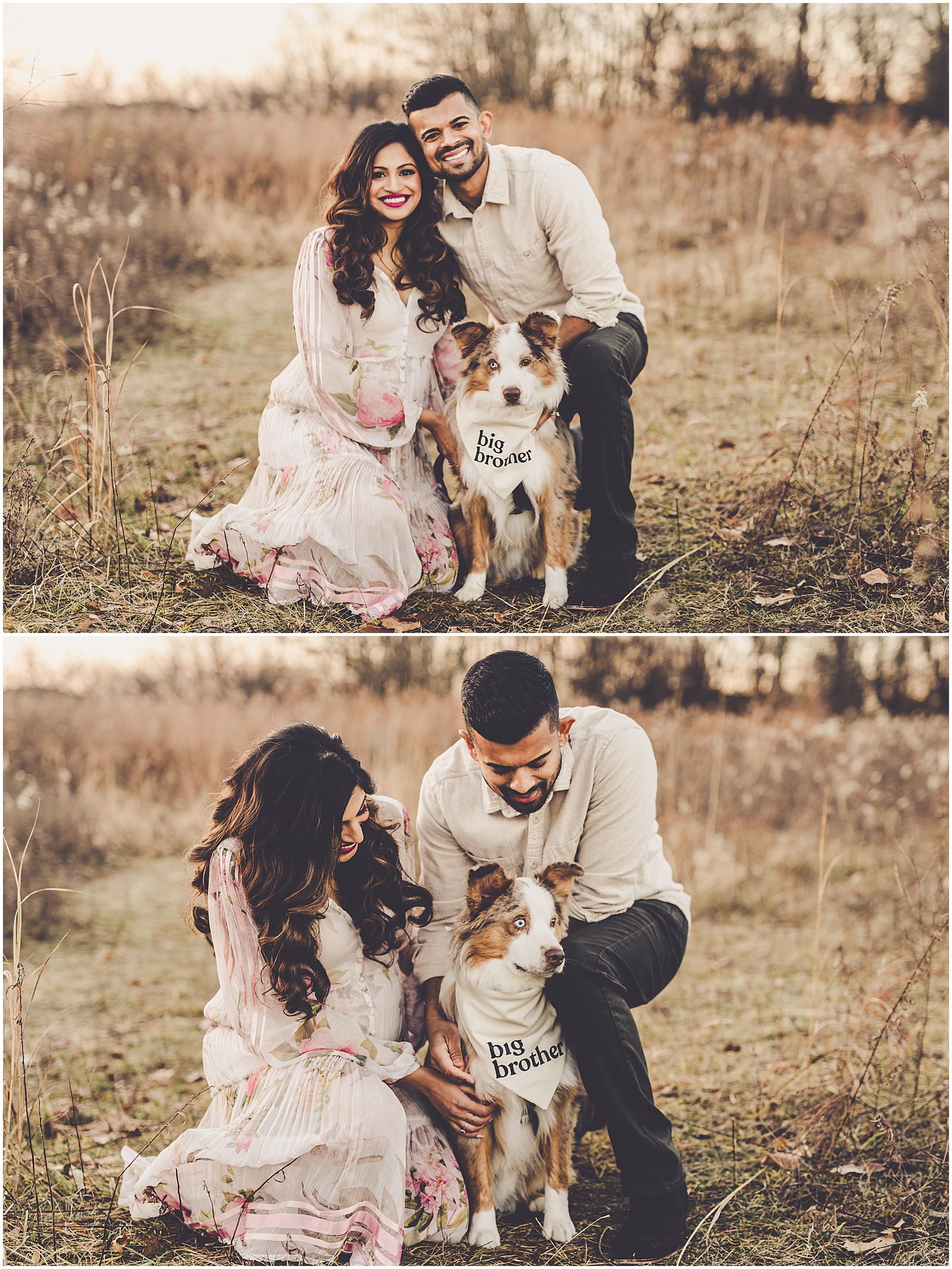 Perry Farm maternity session in Bourbonnais for the Pappachan family with Kankakee County family photographer Kara Evans Photographer.