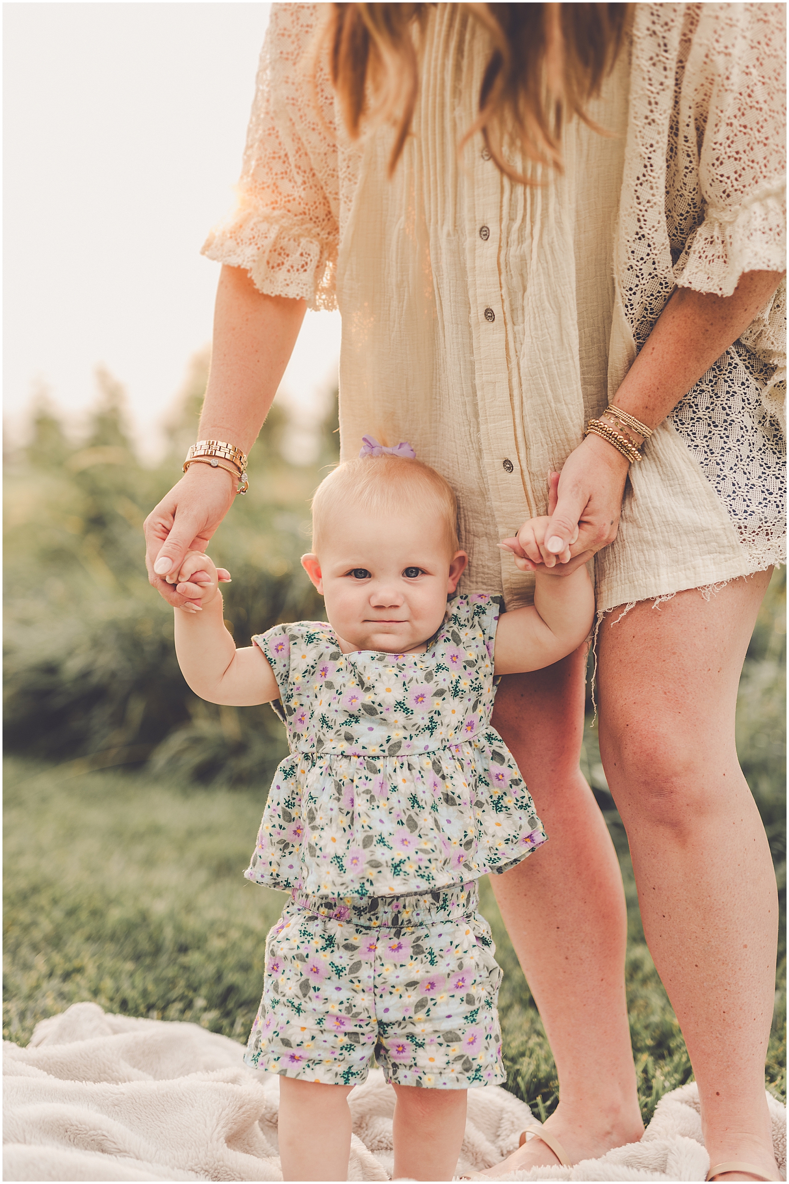 Sunset Kankakee County family photographer with Kankakee & Iroquois County family photographer Kara Evans Photographer.