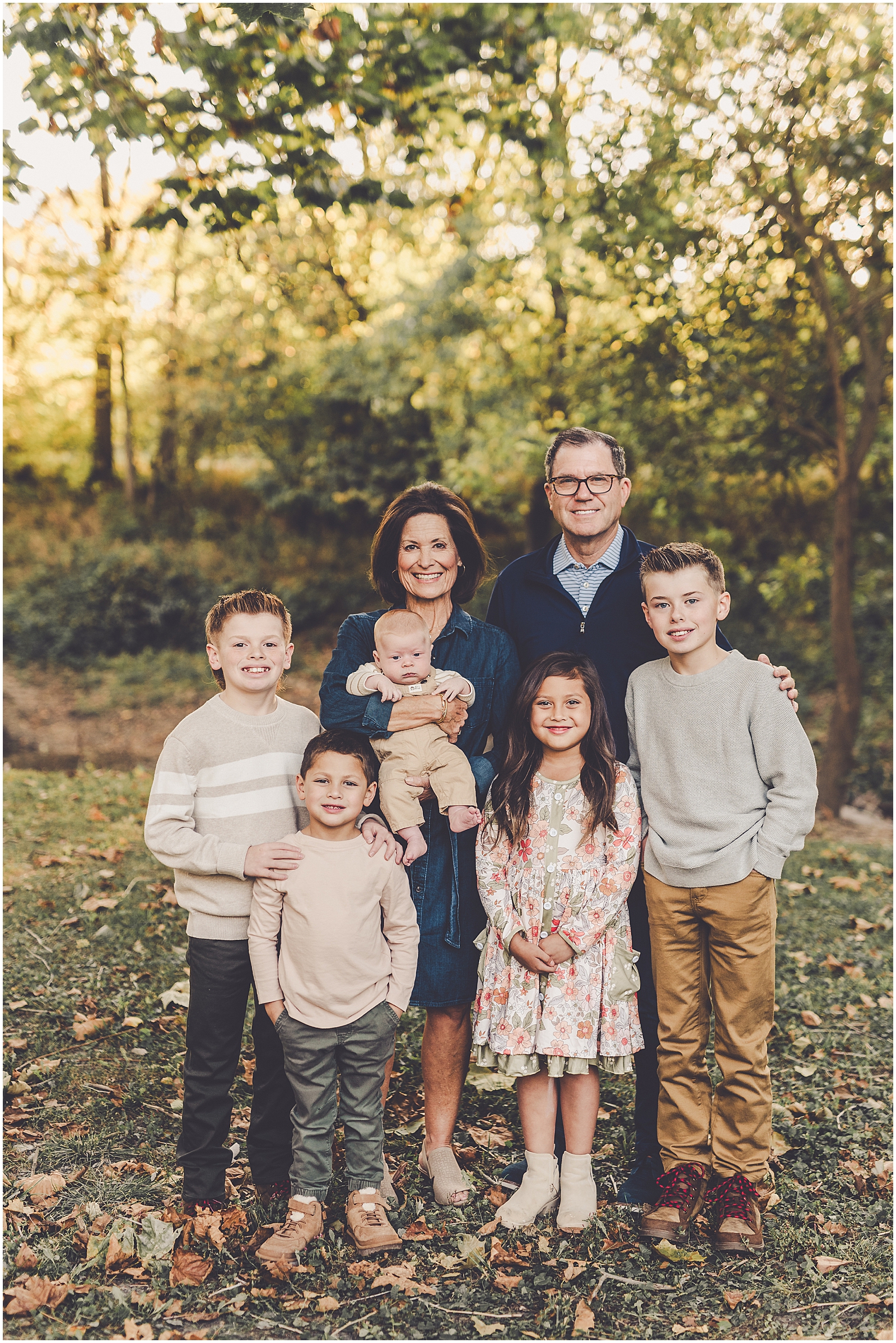 Fall Watseka family photographer in Watseka, Illinois with Kankakee & Iroquois County family photographer Kara Evans Photographer.