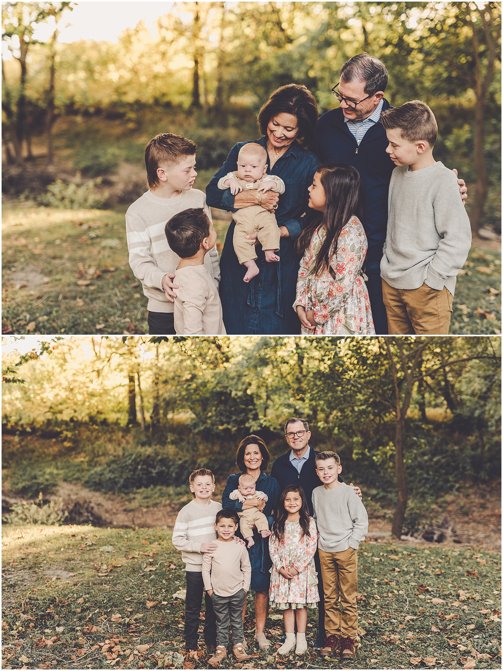 Fall Watseka family photographer in Watseka, Illinois with Kankakee & Iroquois County family photographer Kara Evans Photographer.