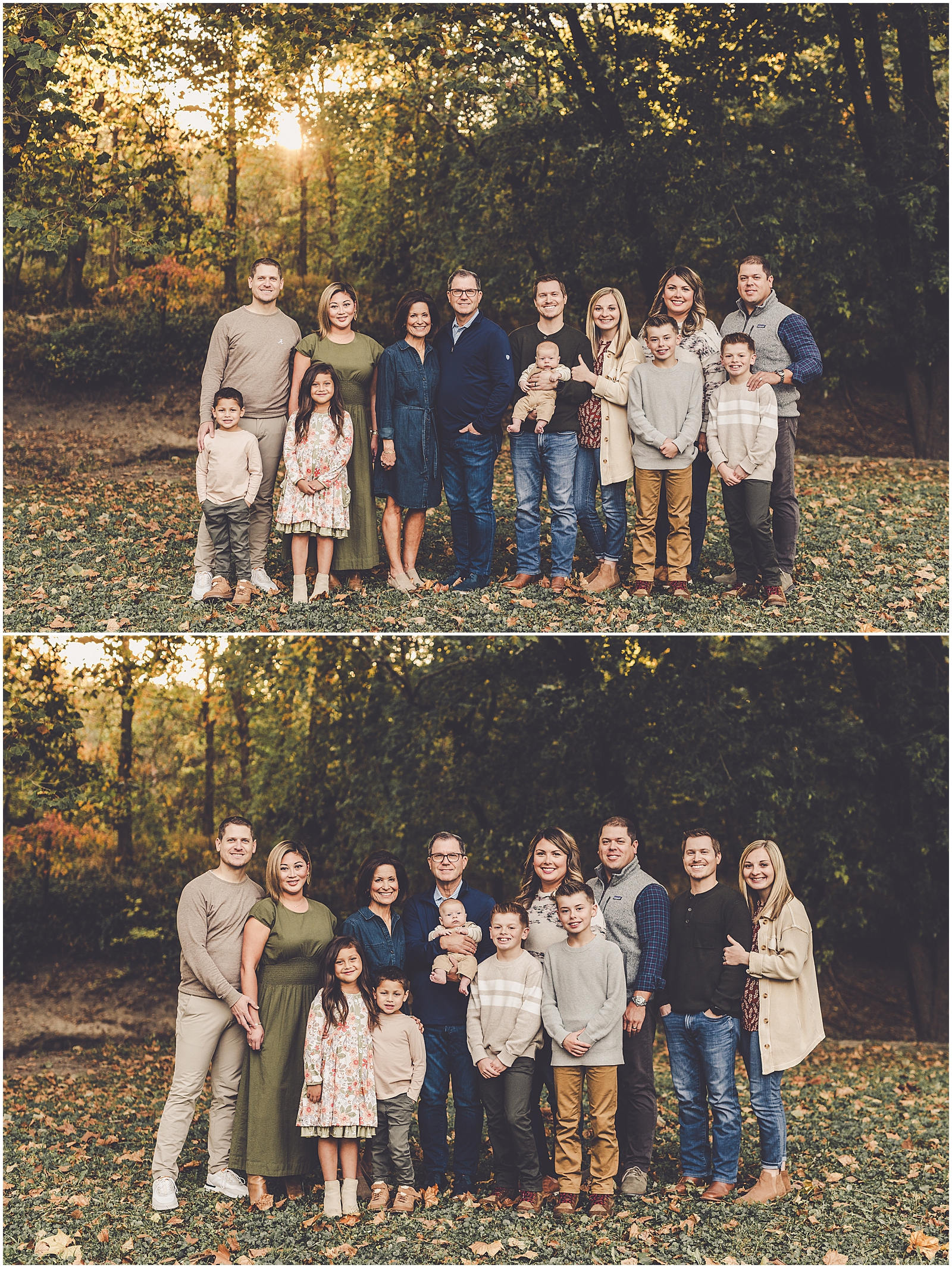 Fall Watseka family photographer in Watseka, Illinois with Kankakee & Iroquois County family photographer Kara Evans Photographer.