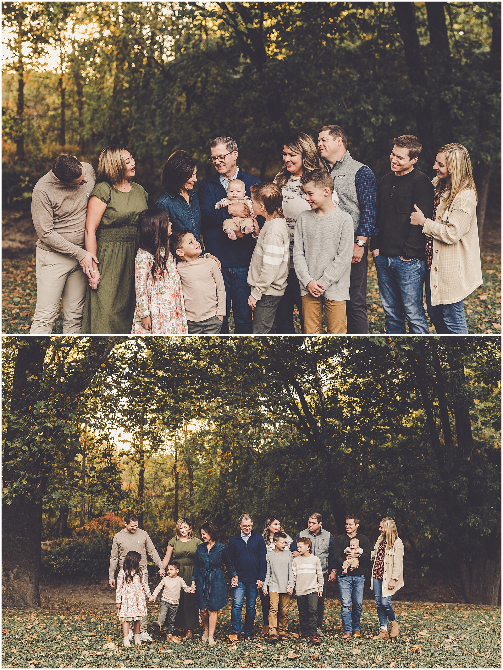 Fall Watseka family photographer in Watseka, Illinois with Kankakee & Iroquois County family photographer Kara Evans Photographer.