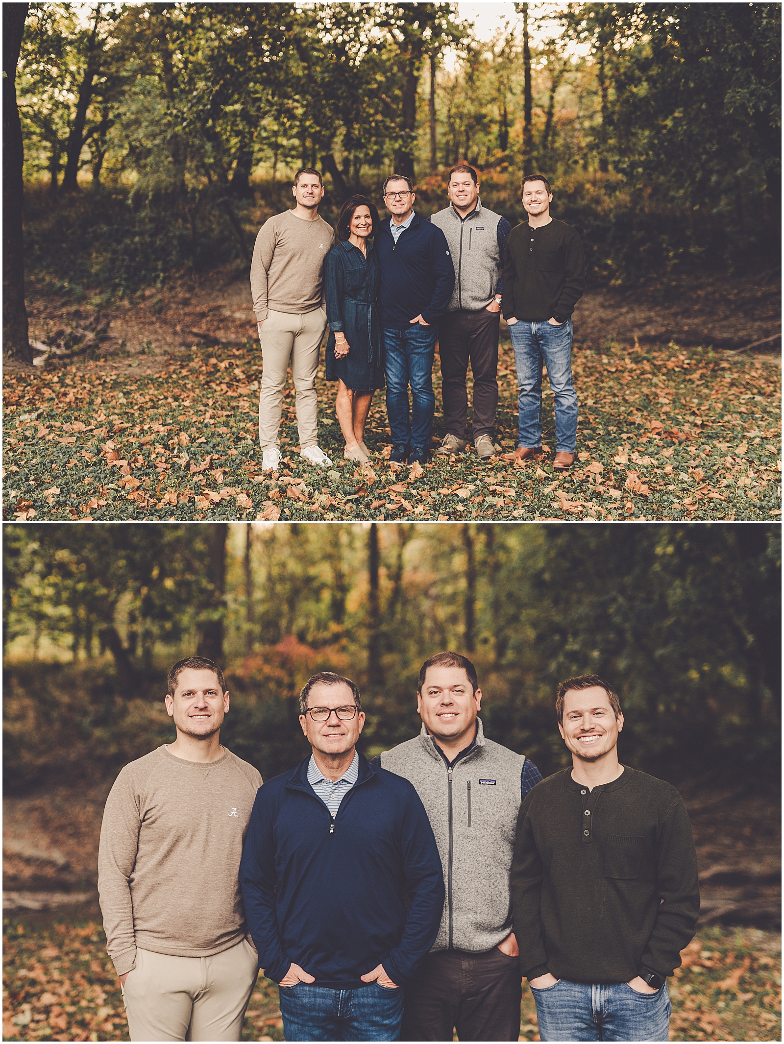 Fall Watseka family photographer in Watseka, Illinois with Kankakee & Iroquois County family photographer Kara Evans Photographer.