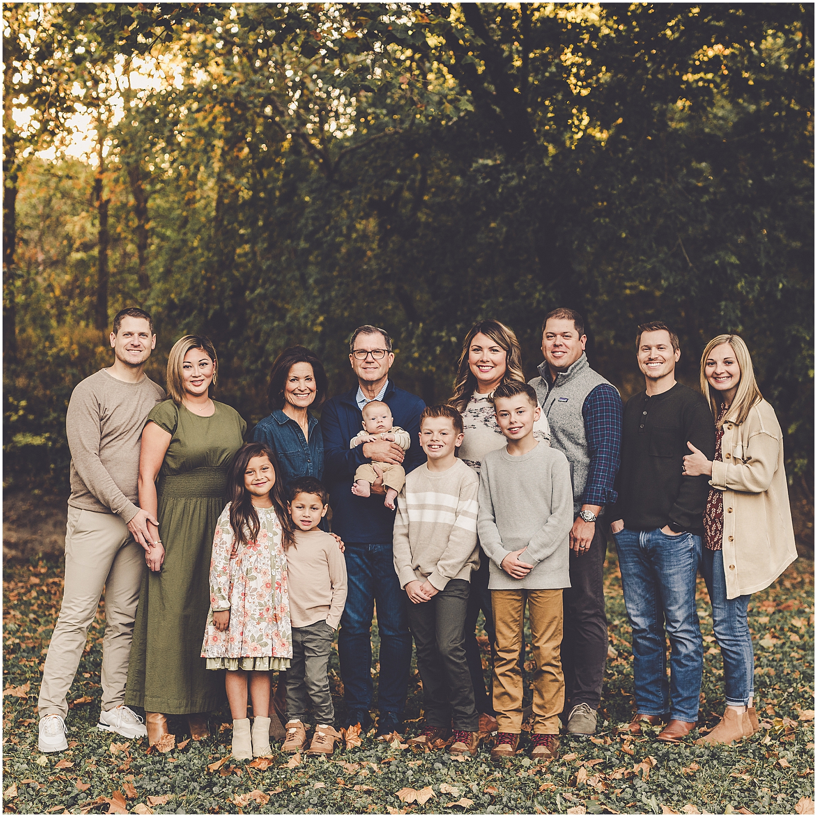 Fall Watseka family photographer in Watseka, Illinois with Kankakee & Iroquois County family photographer Kara Evans Photographer.