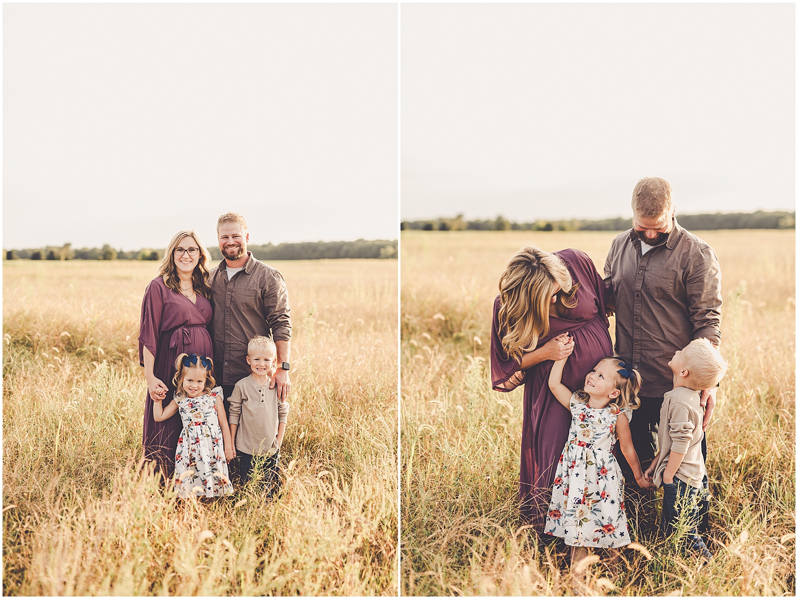 Iroquois County family & maternity photographer with Kankakee & Iroquois County family photographer Kara Evans Photographer.