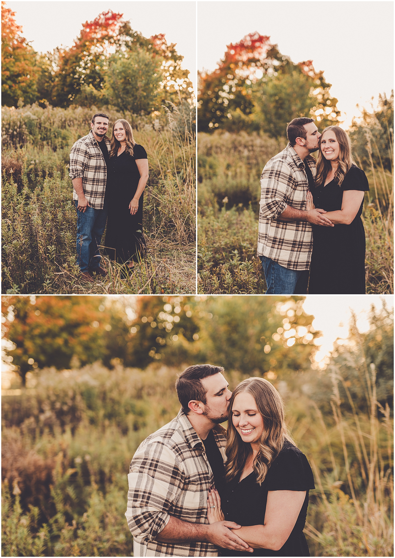 Fall Bourbonnais family photos at Perry Farm with Iroquois & Kankakee family photographer Kara Evans Photographer.