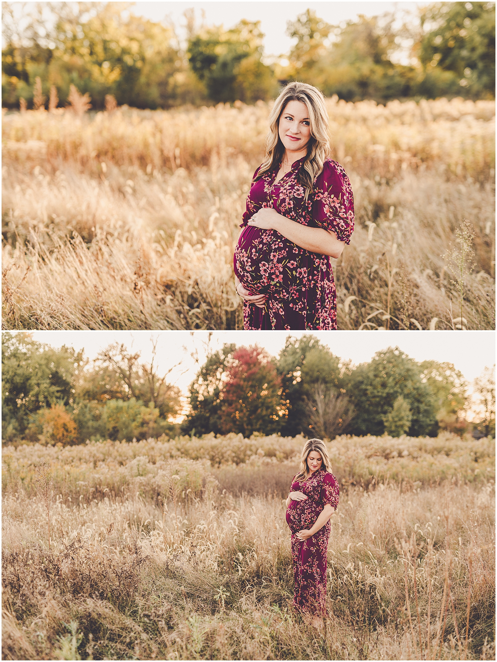 Kankakee County maternity photographer with Iroquois & Kankakee County family photographer Kara Evans Photographer.