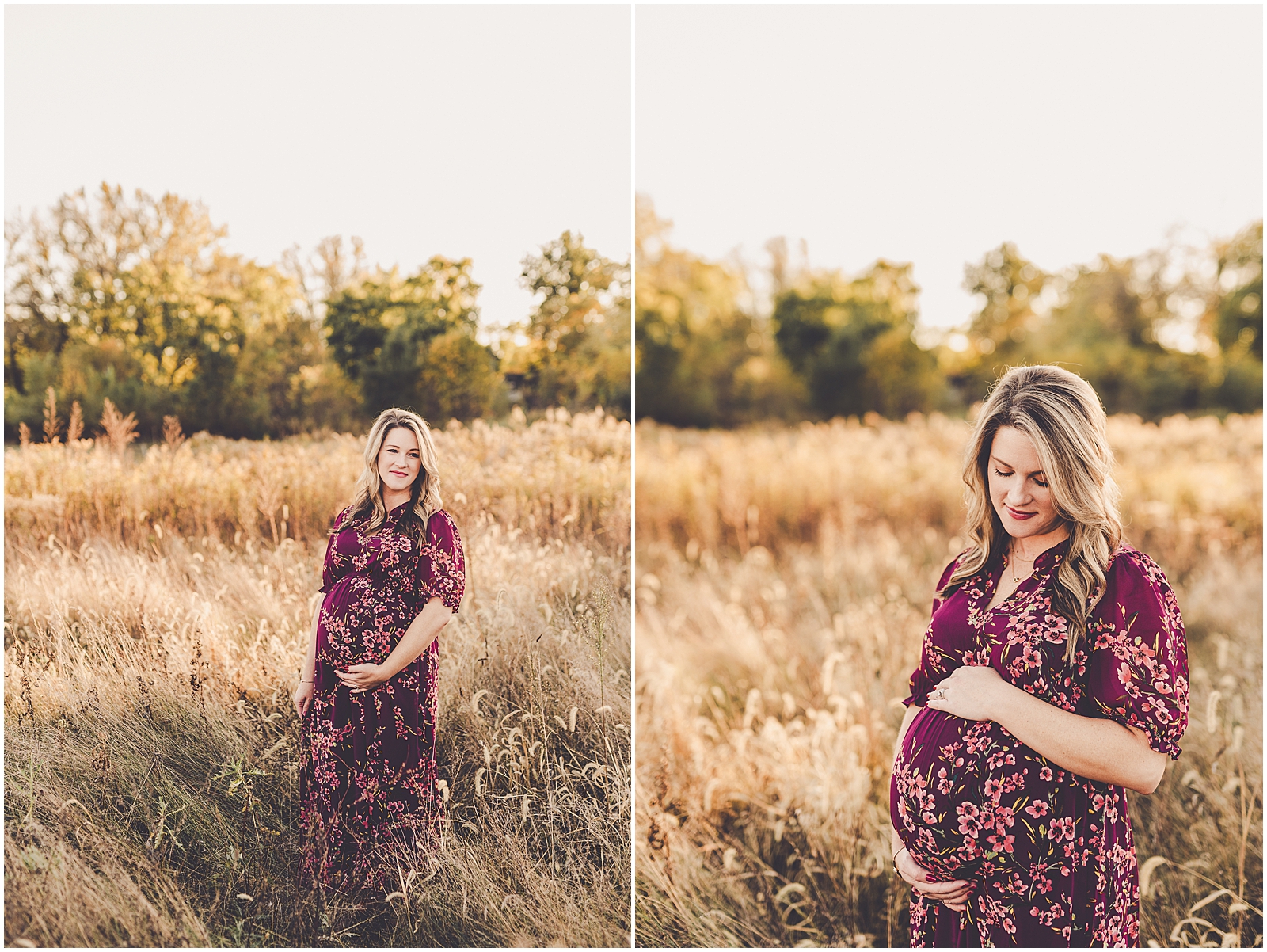 Kankakee County maternity photographer with Iroquois & Kankakee County family photographer Kara Evans Photographer.